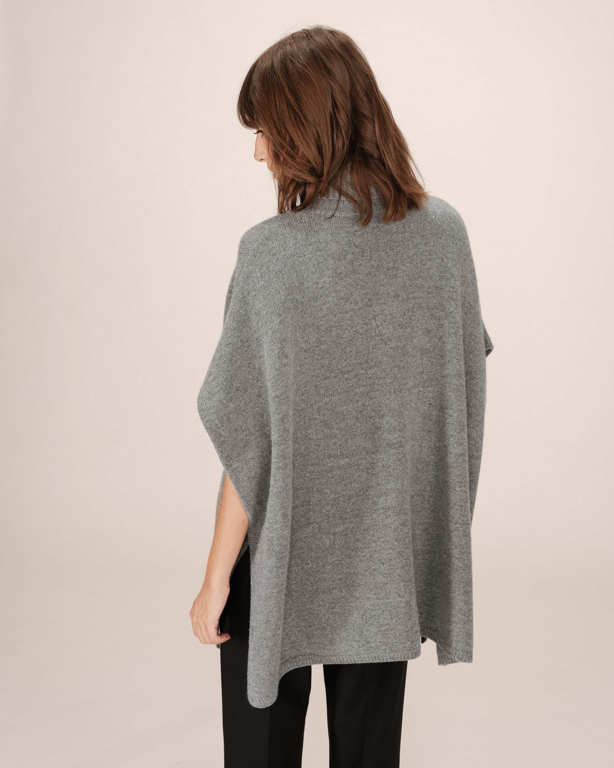 Pull Poncho Anthracite Saison - Image 6
