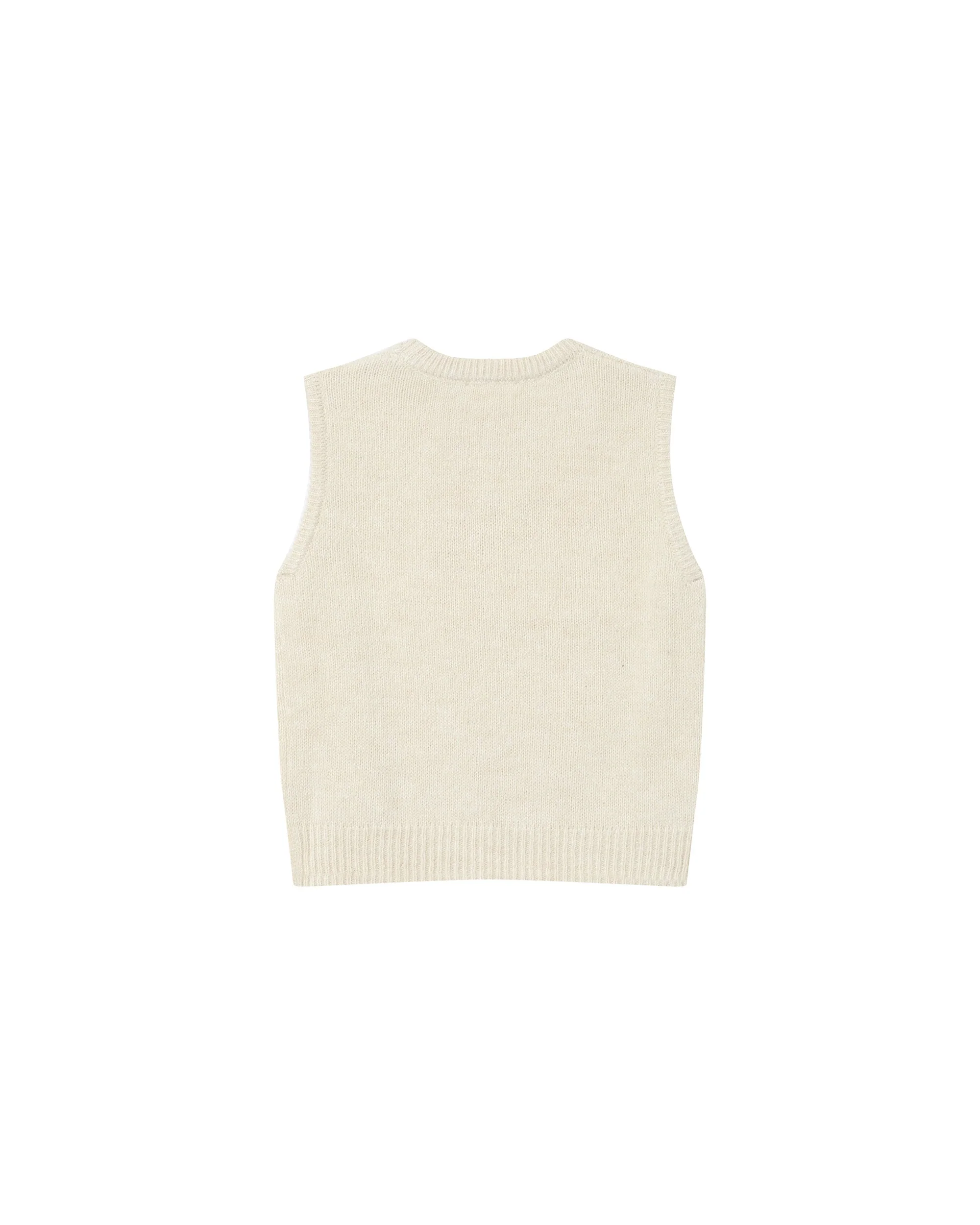 Pull Sans Manches Ecru Say - Image 6