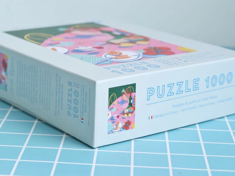 Puzzle 1000 Pièces - Bodegon De Jardin Par Gisèle Murias - Image 4