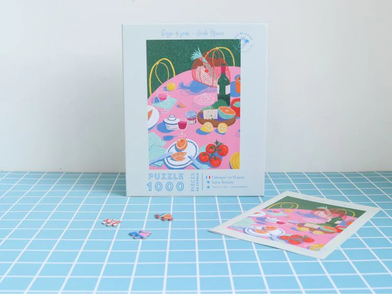 Puzzle 1000 Pièces - Bodegon De Jardin Par Gisèle Murias - Image 5