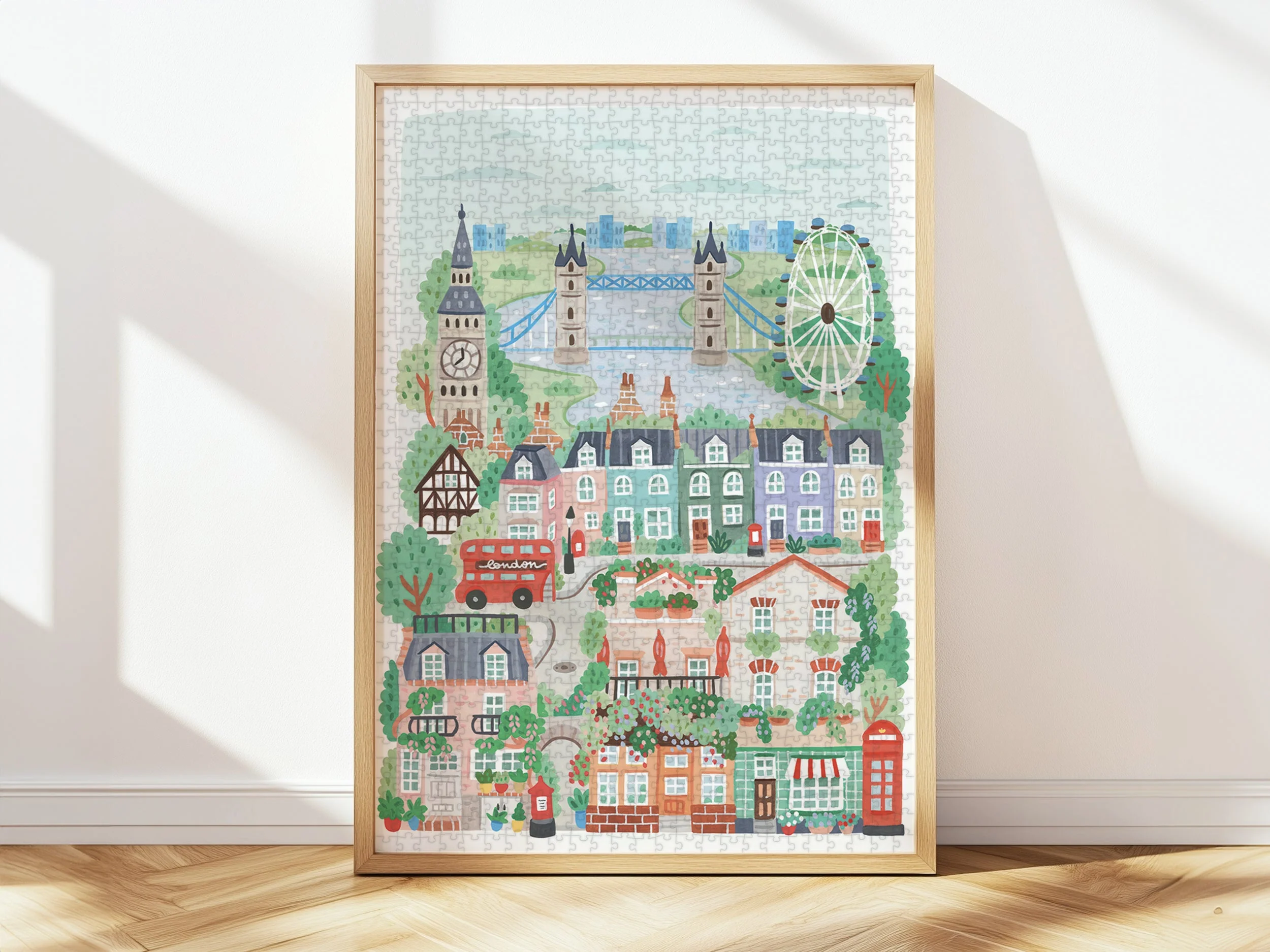 Puzzle 1000 Pièces - London Par Hoglet&Co - Image 3