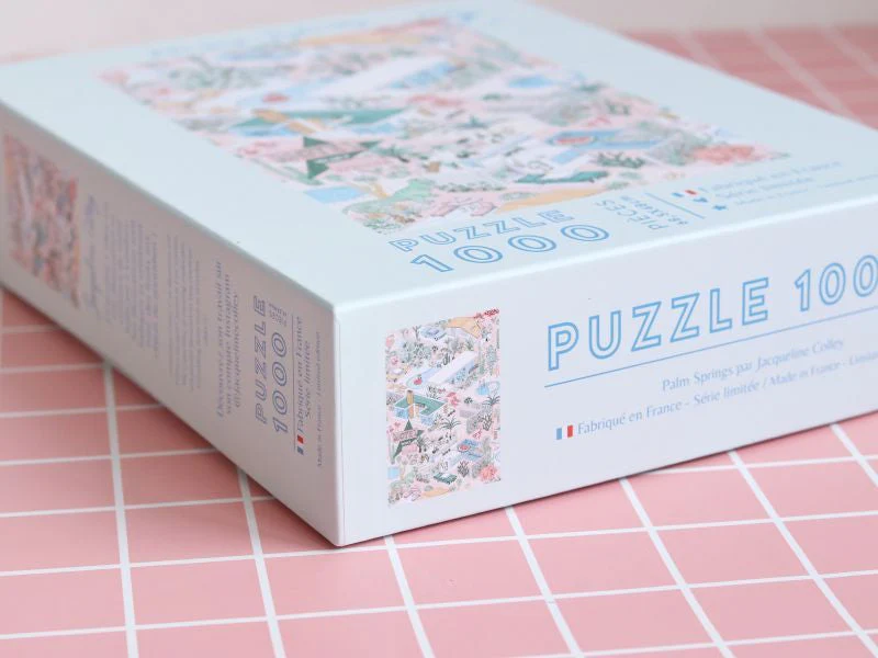 Puzzle 1000 Pièces - Palm Springs Par Jacqueline Colley - Image 3