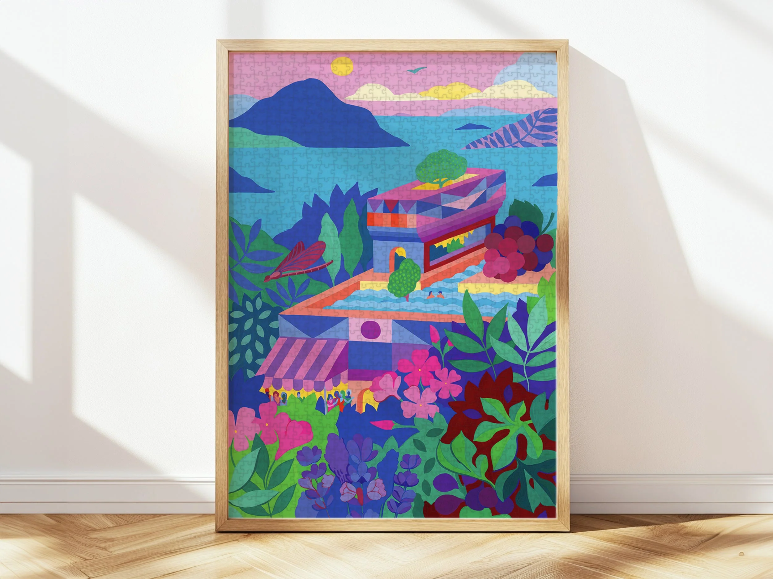 Puzzle 1000 Pièces - Souvenir D'Été Par Chloé Weinfeld - Image 3