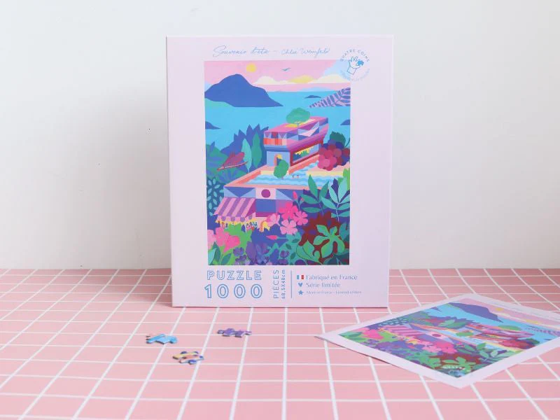 Puzzle 1000 Pièces - Souvenir D'Été Par Chloé Weinfeld - Image 4