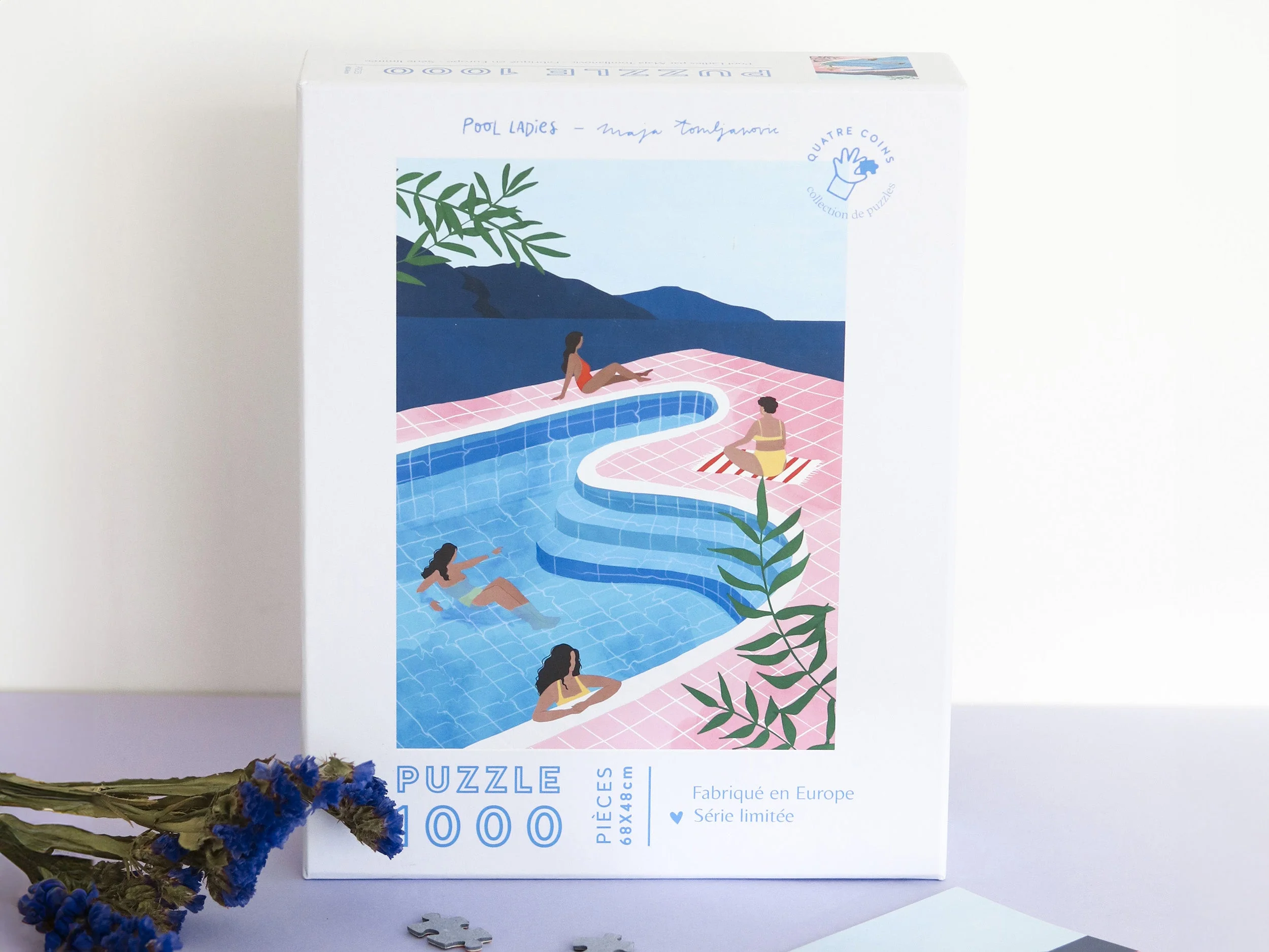 Puzzle 1000 Pièces - Pool Ladies Par Maja Tomljanovic - Image 5