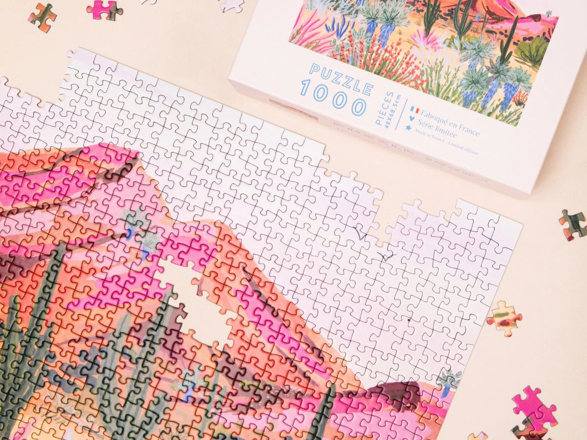 Puzzle 1000 Pièces - Bright Desert Par Sarah Gesek - Image 2