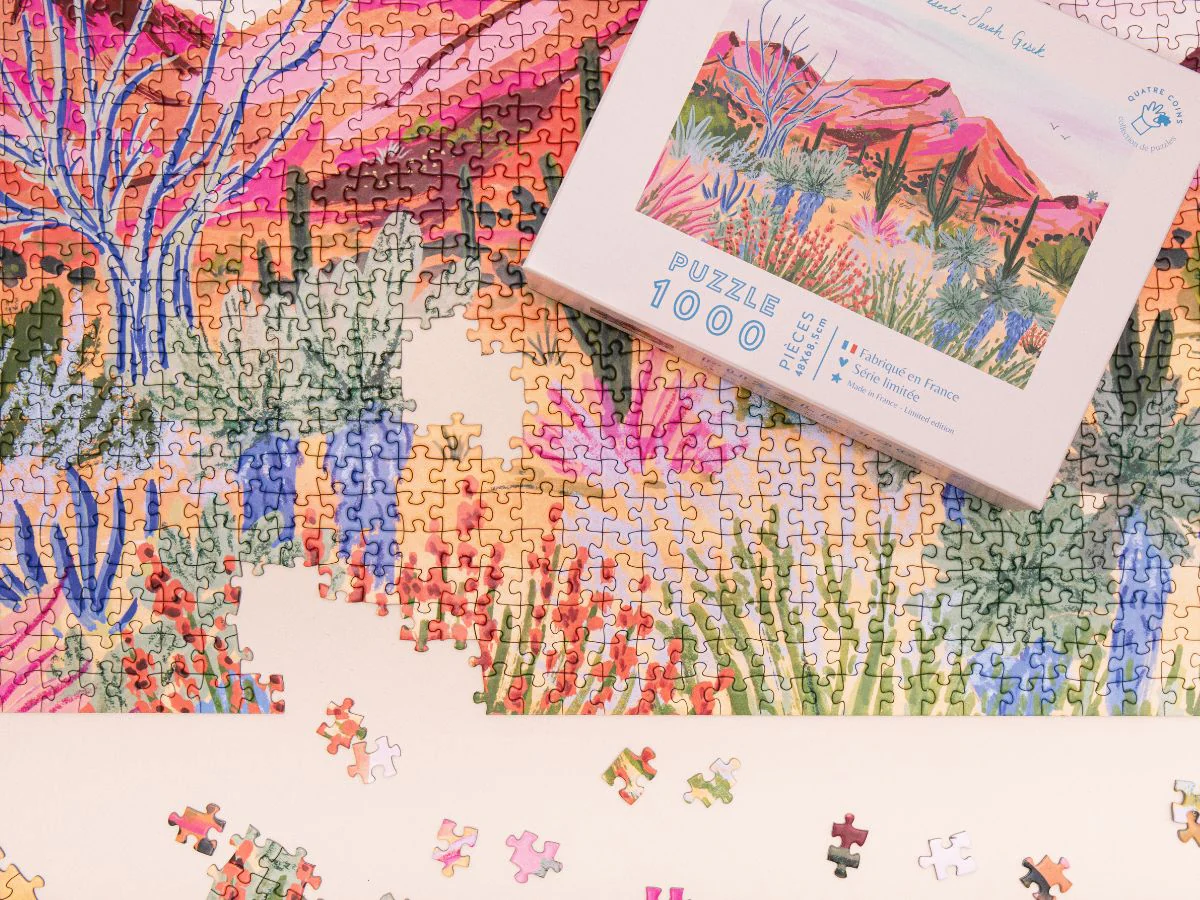 Puzzle 1000 Pièces - Bright Desert Par Sarah Gesek - Image 4