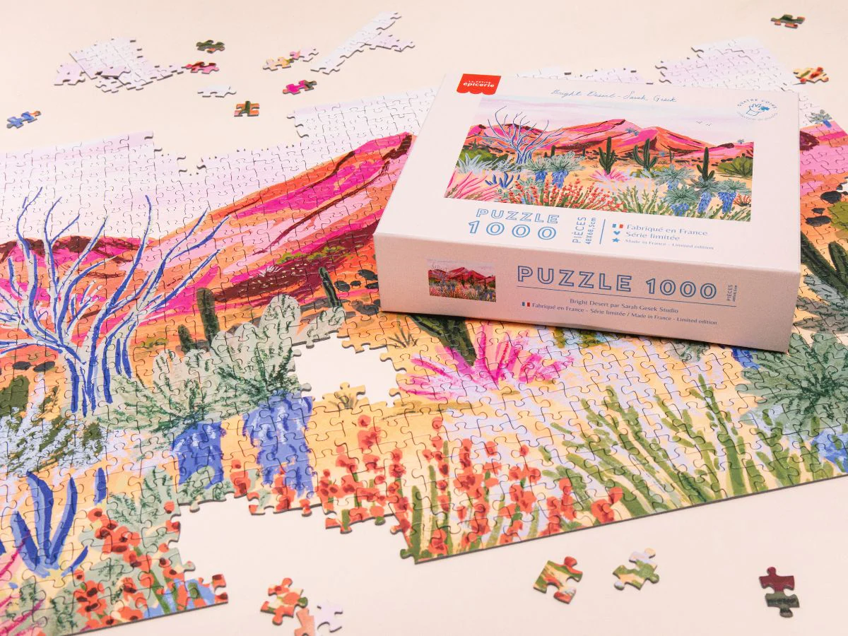 Puzzle 1000 Pièces - Bright Desert Par Sarah Gesek - Image 5