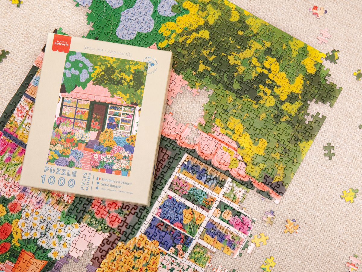 Puzzle 1000 Pièces - Floral Shop Par Studio Grand-Père - Image 2
