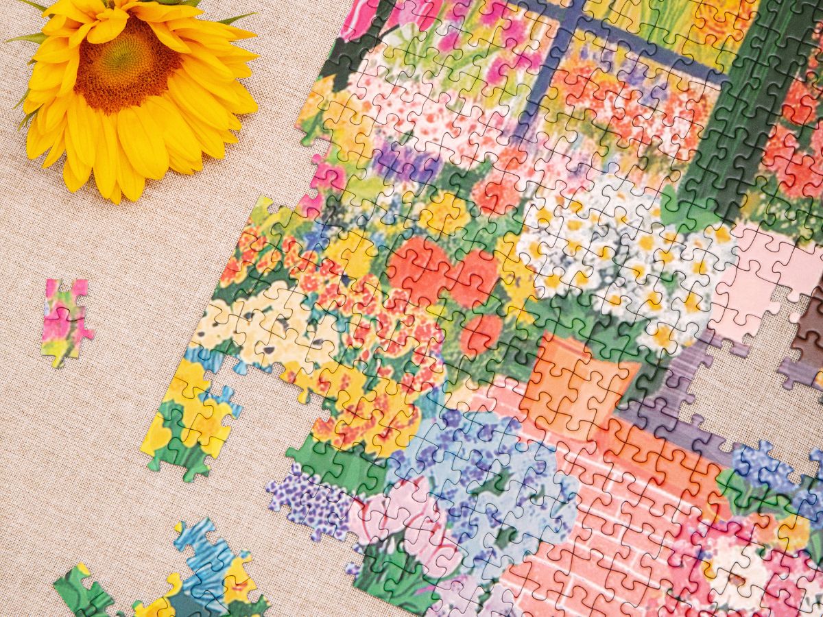 Puzzle 1000 Pièces - Floral Shop Par Studio Grand-Père - Image 4