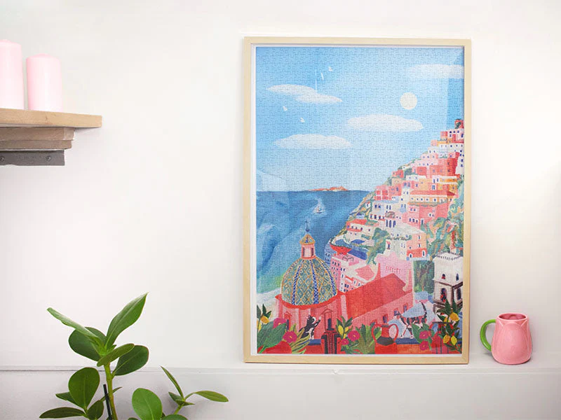 Puzzle 1000 Pièces - Positano Par Flore @Papier Coton - Image 6
