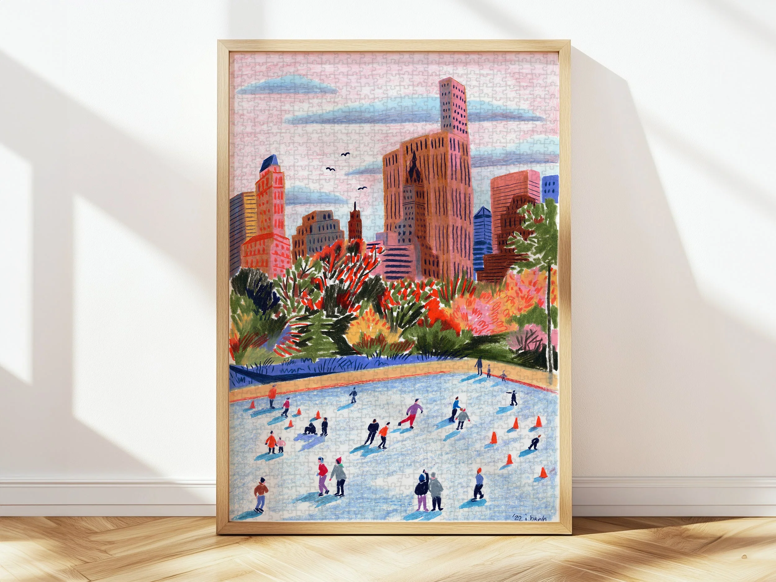 Puzzle 1000 Pièces - Skating In New York Par Ban Hee - Image 2