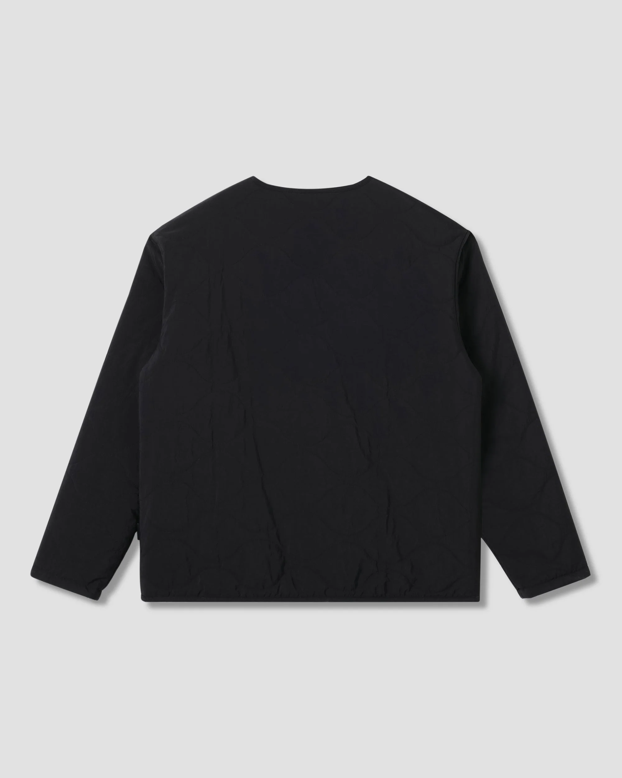 Quilted Liner Jacket - Black - Image 3