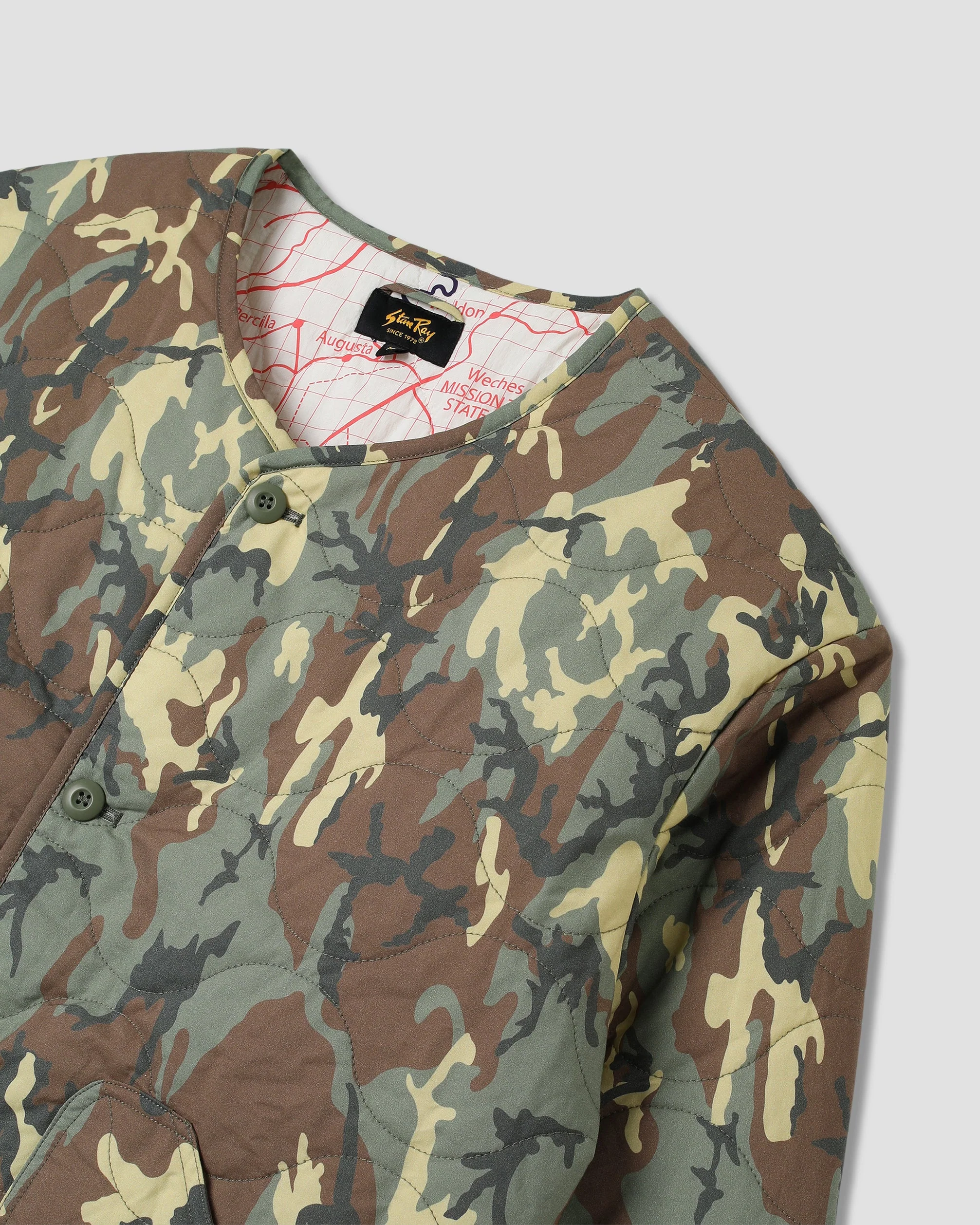 Quilted Liner Jacket - Woodland DPM - Image 6