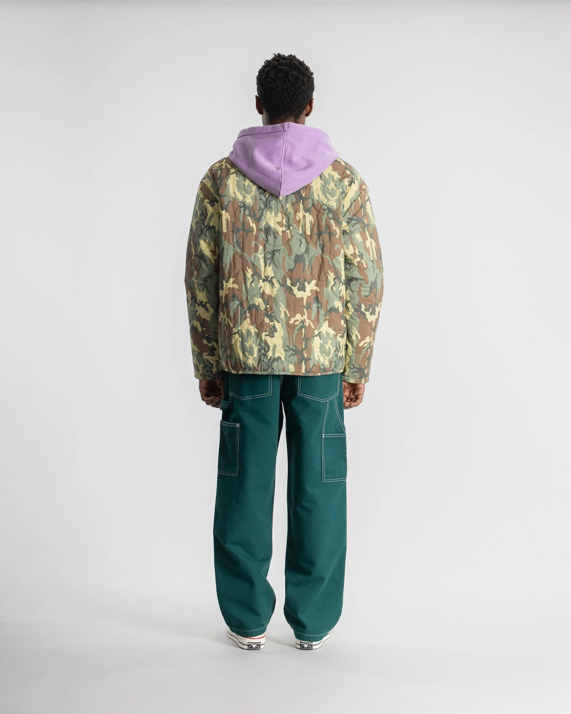 Quilted Liner Jacket - Woodland DPM - Image 7