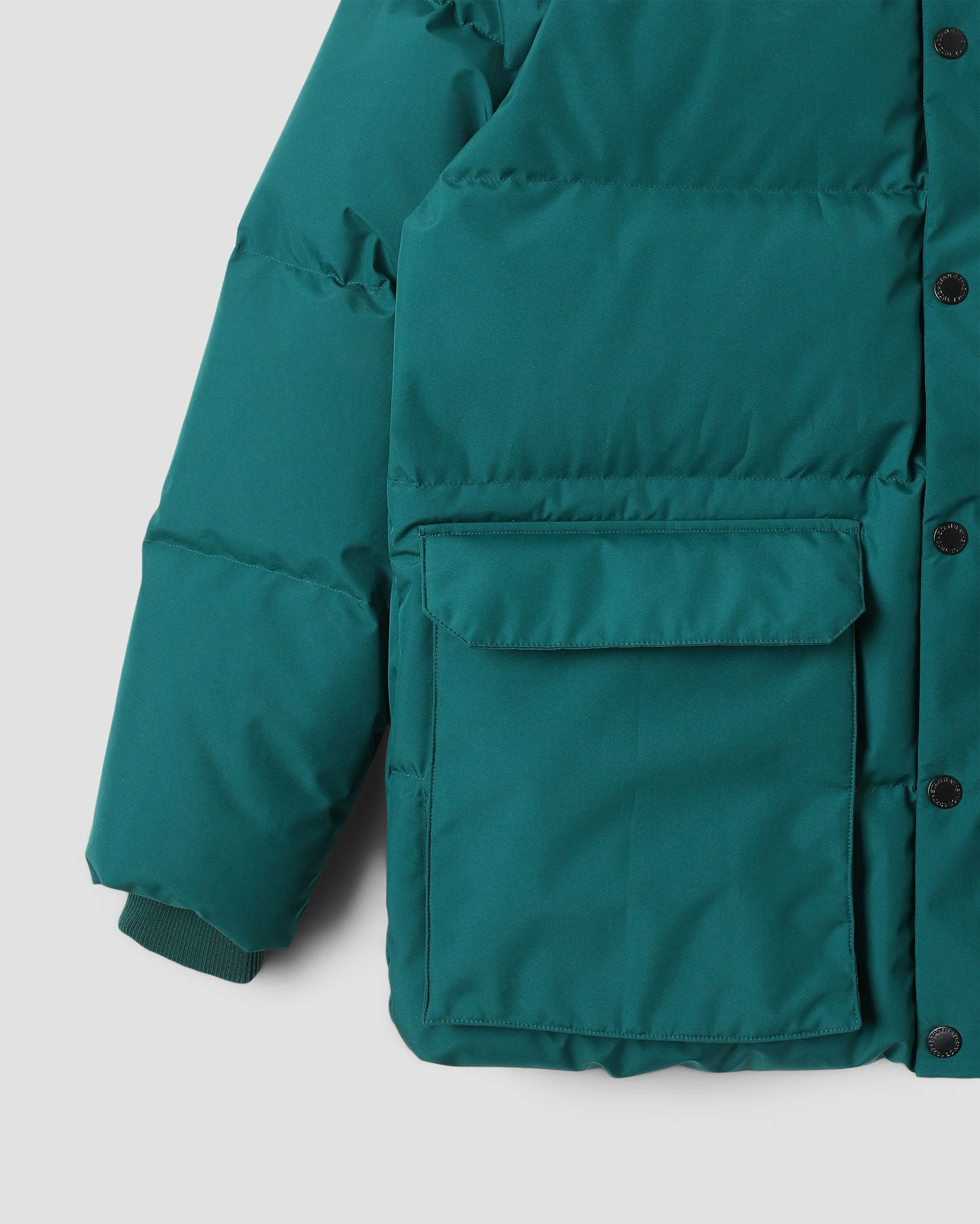 Rainproof Down Jacket - Olive - Image 6