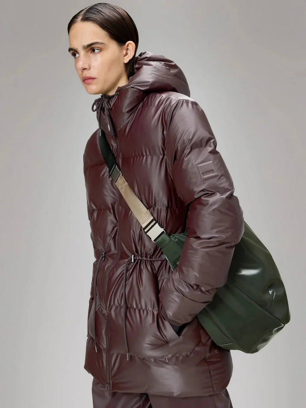 Sac Valera Shoulder Large W3 Swamp - Mixte - Image 2
