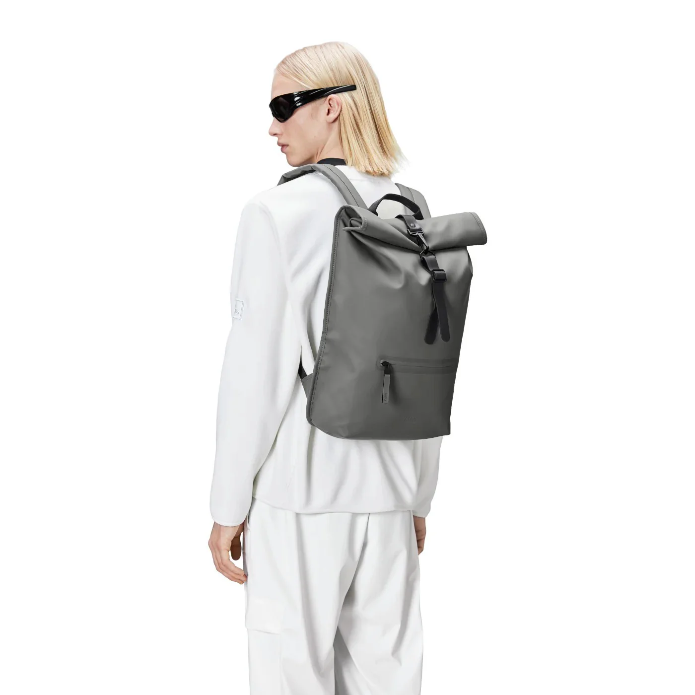 Sac Rolltop Rucksack W3 Grey - Mixte - Image 3