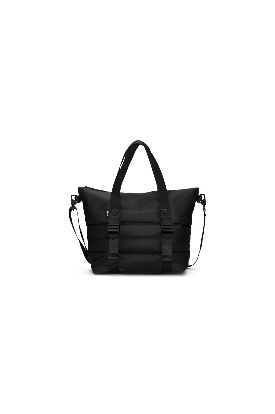 Sac Puffer Mix Tote Mini W3 Black - Mixte - Image 3