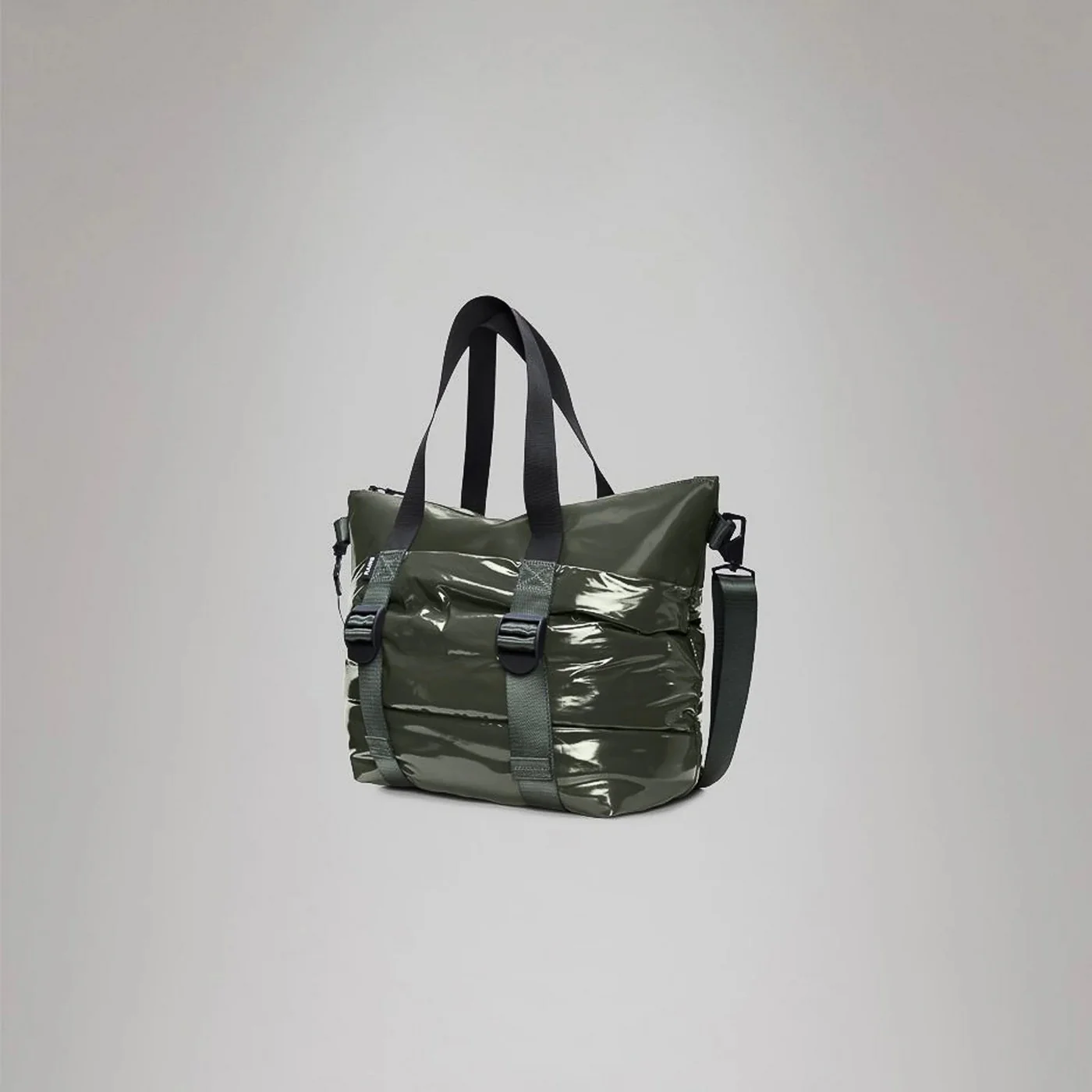 Sac Puffer Mix Tote Mini W3 Swamp - Mixte - Image 5
