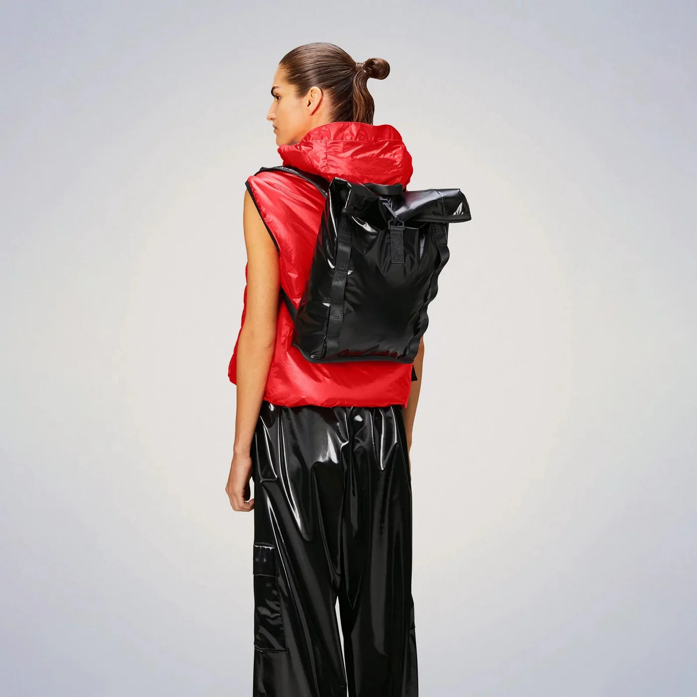 Sac Sibu Rolltop Rucksack Mini W3 Black - Mixte - Image 2