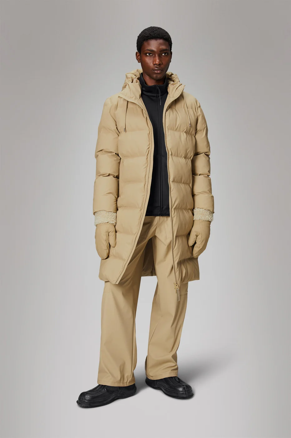 Veste Alta Longer Puffer W3T4 Sand - Mixte - Image 7