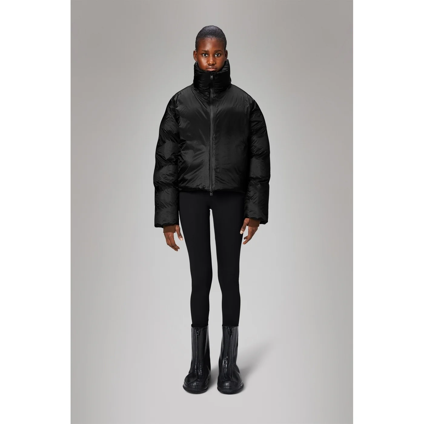 Veste Kevo Short Puffer W4T3 Black - Mixte - Image 2