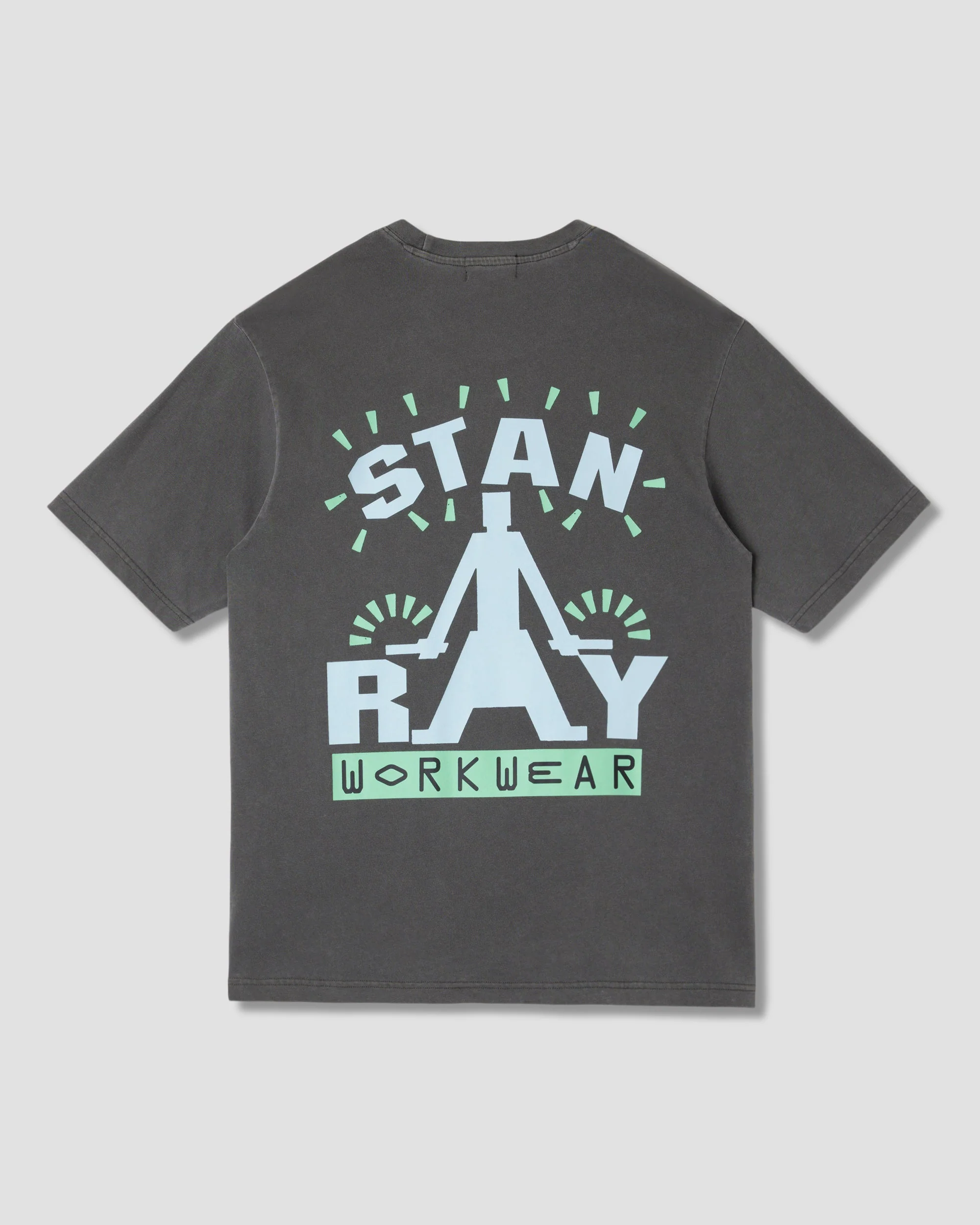 Reg Tee - Washed Black - Image 2