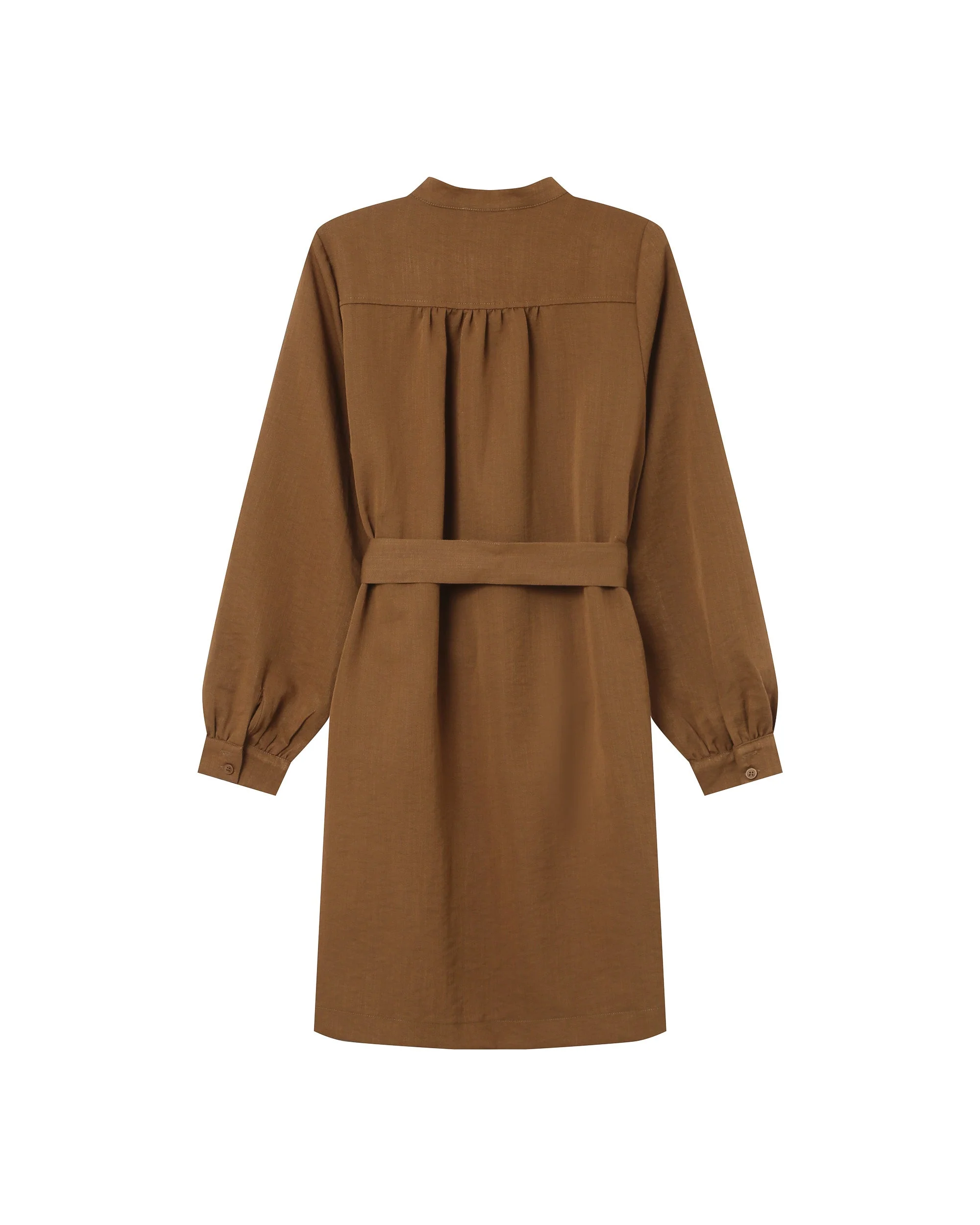 Robe Chemise Courte Kaki Serbia - Image 6
