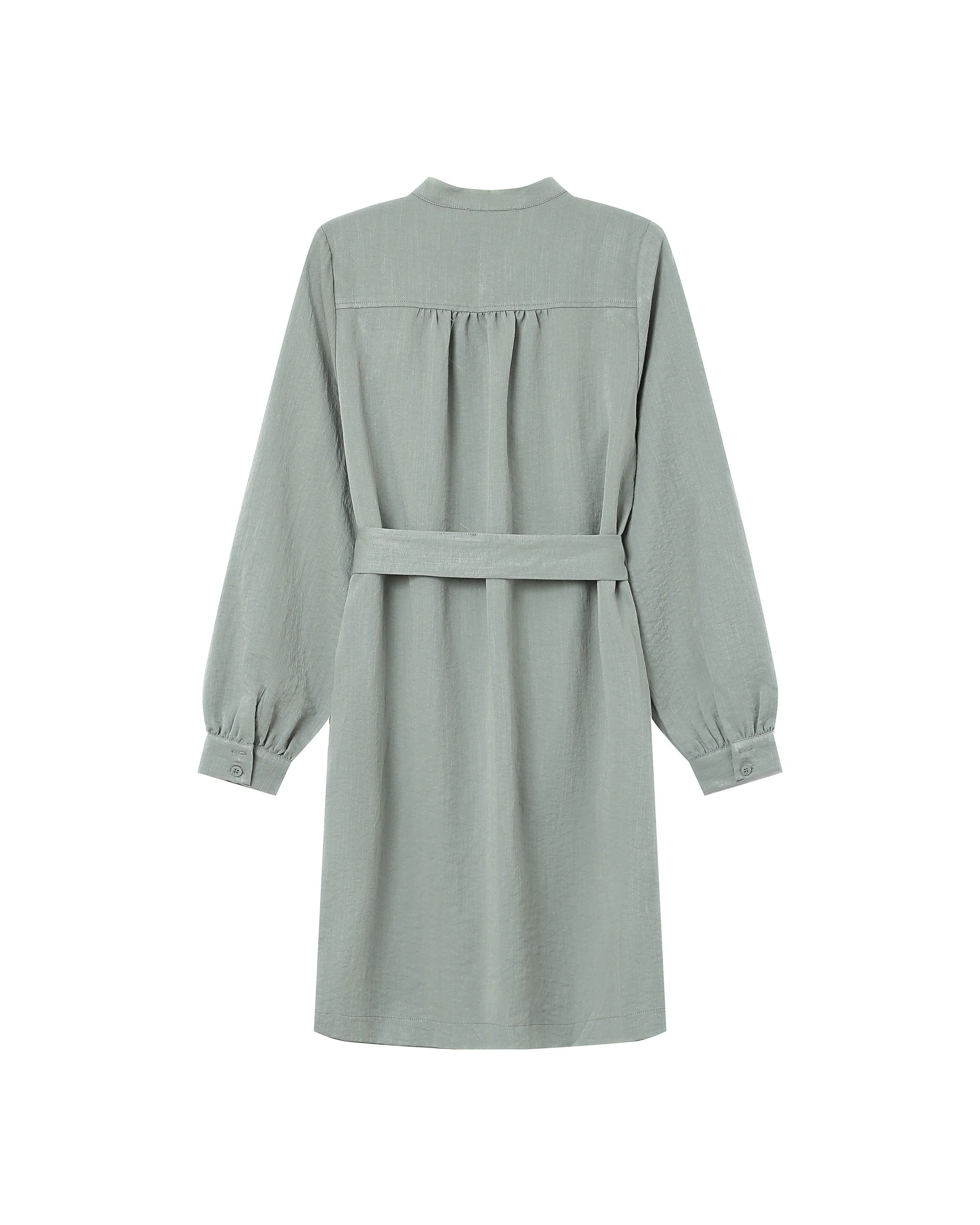 Robe Chemise Courte Sauge Serbia - Image 6
