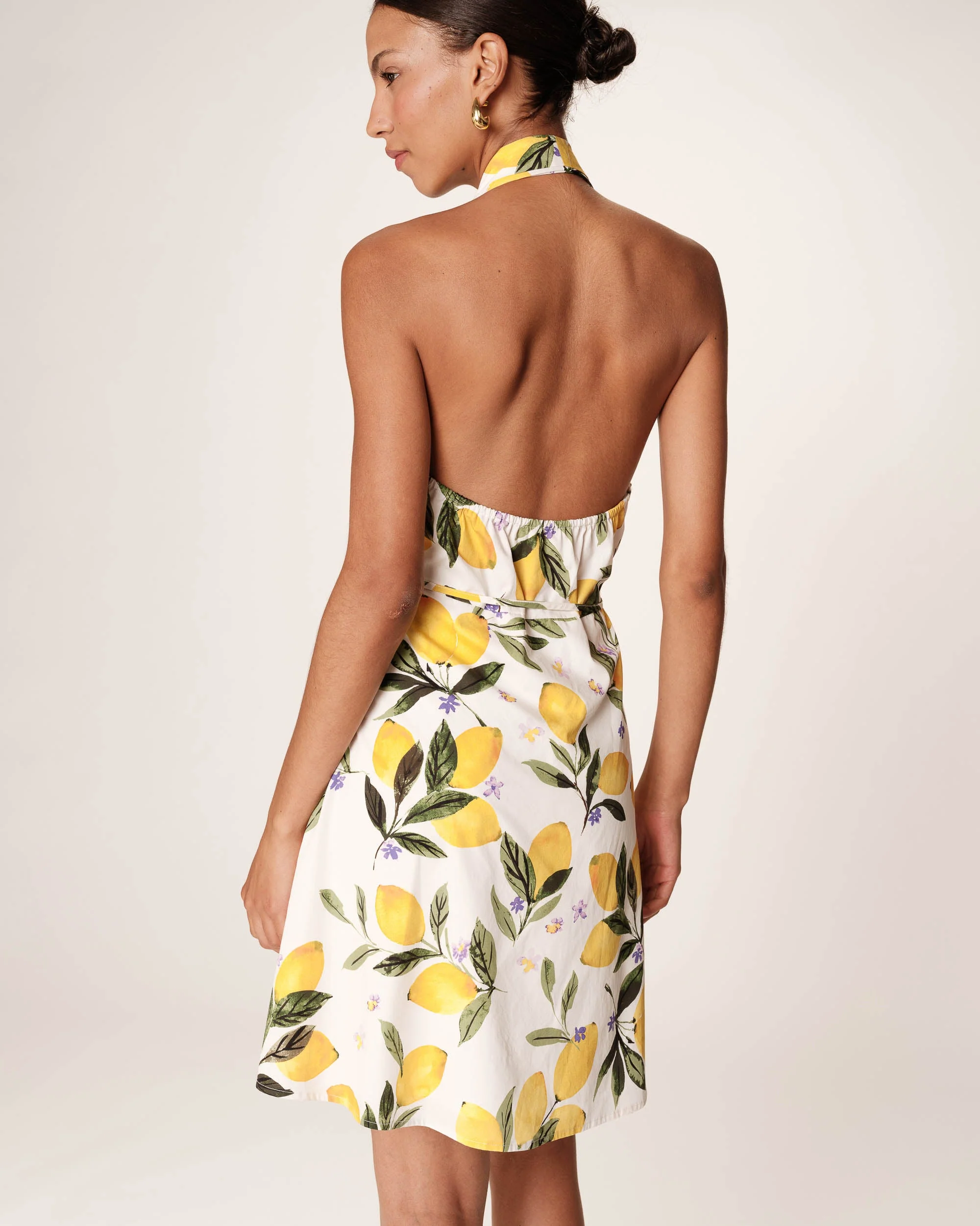 Robe Courte Renata - Ecru - Image 4