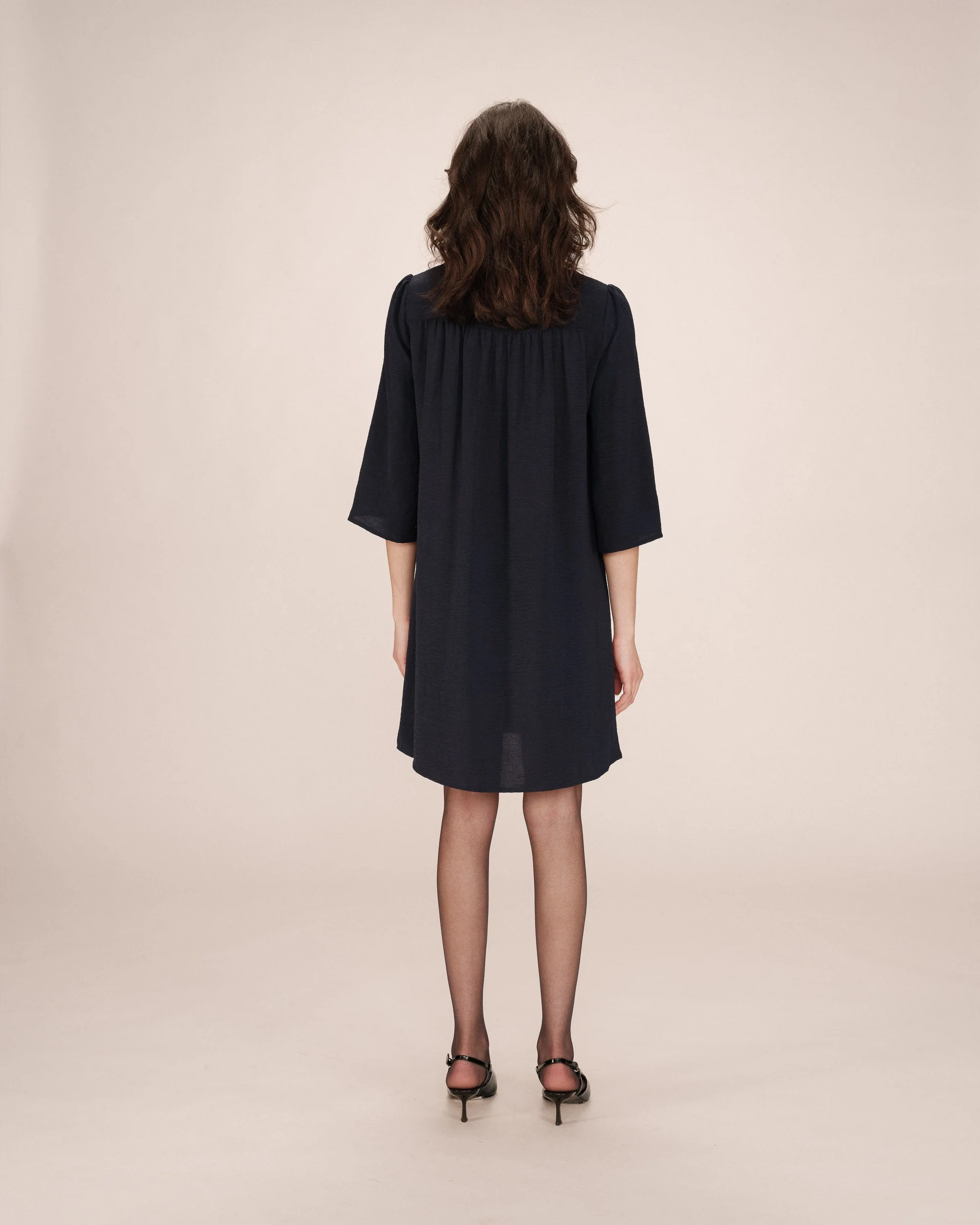 Robe Courte Babydoll Marine Susana - Image 5