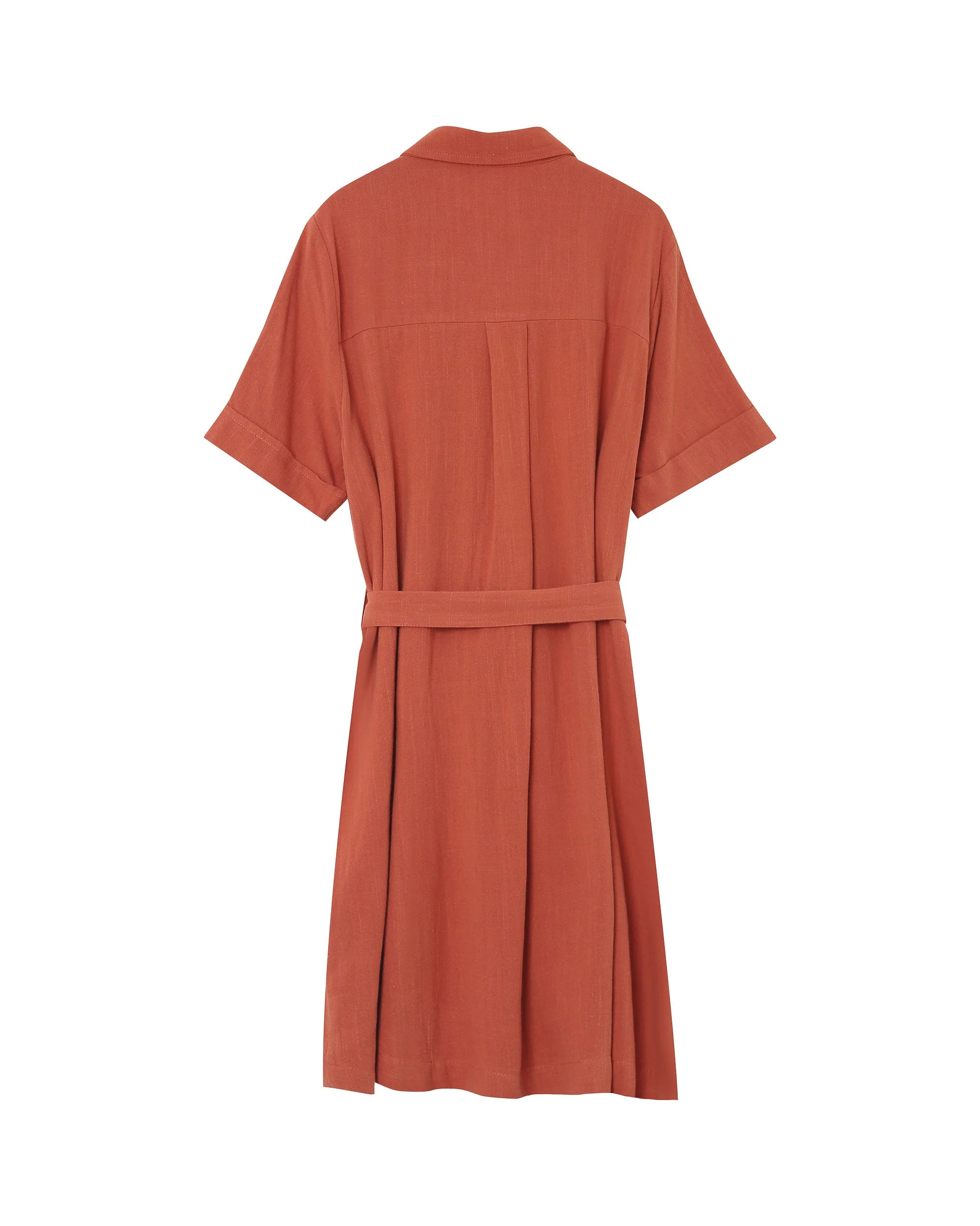 Robe Courte Paquita - Terracotta - Image 8
