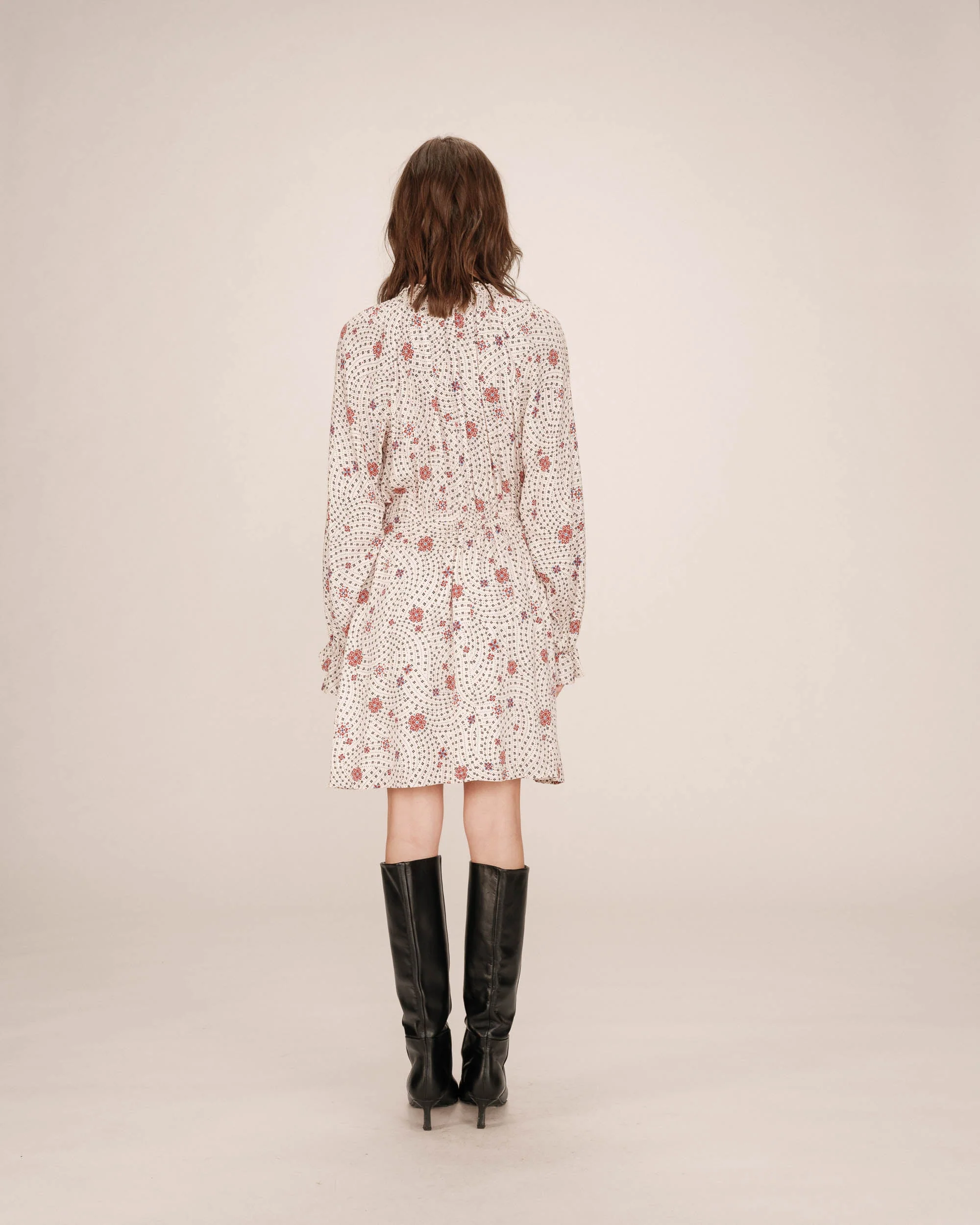 Robe Courte Ecru Sentimentale - Image 5