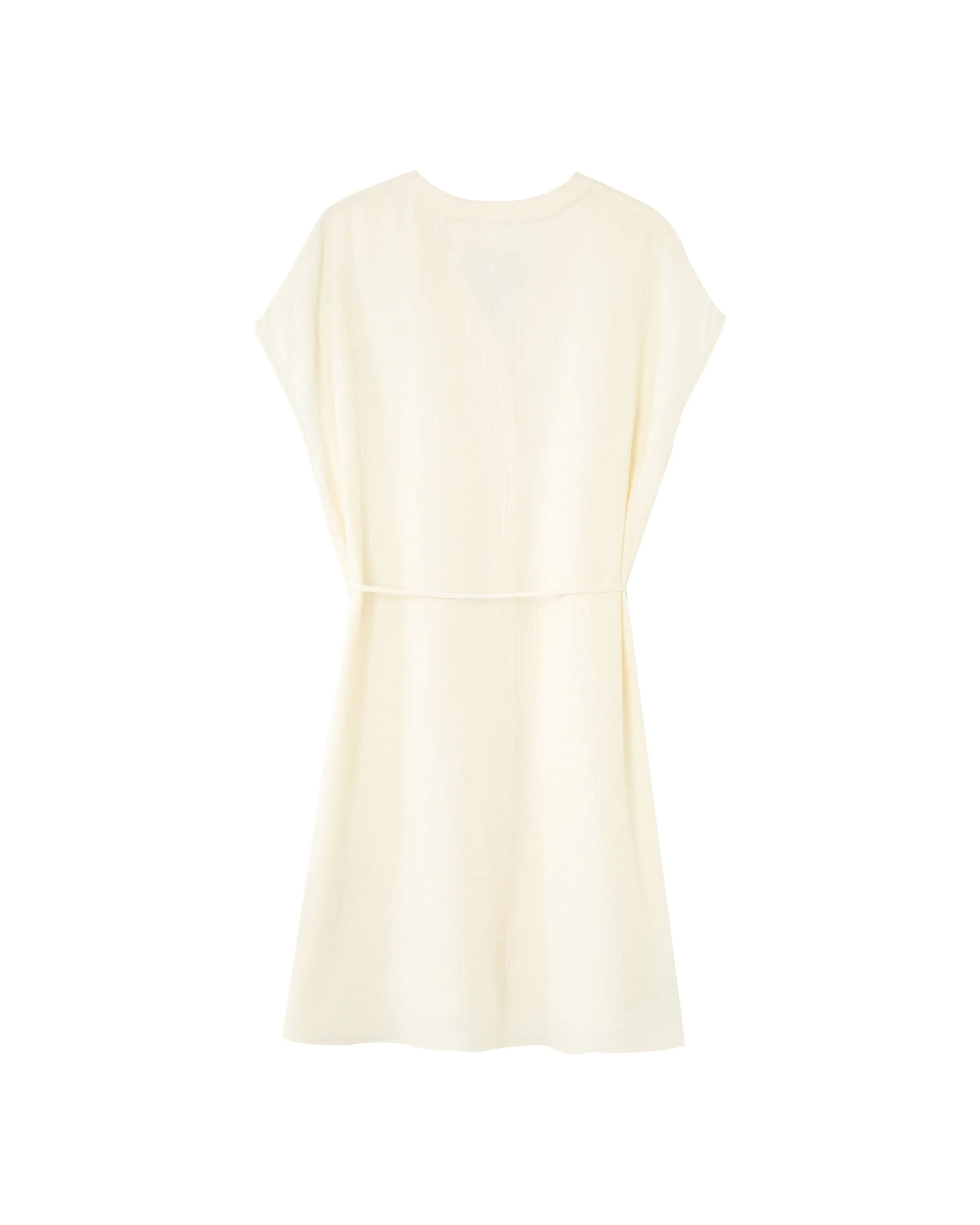 Robe Courte Rozana - Ecru - Image 7