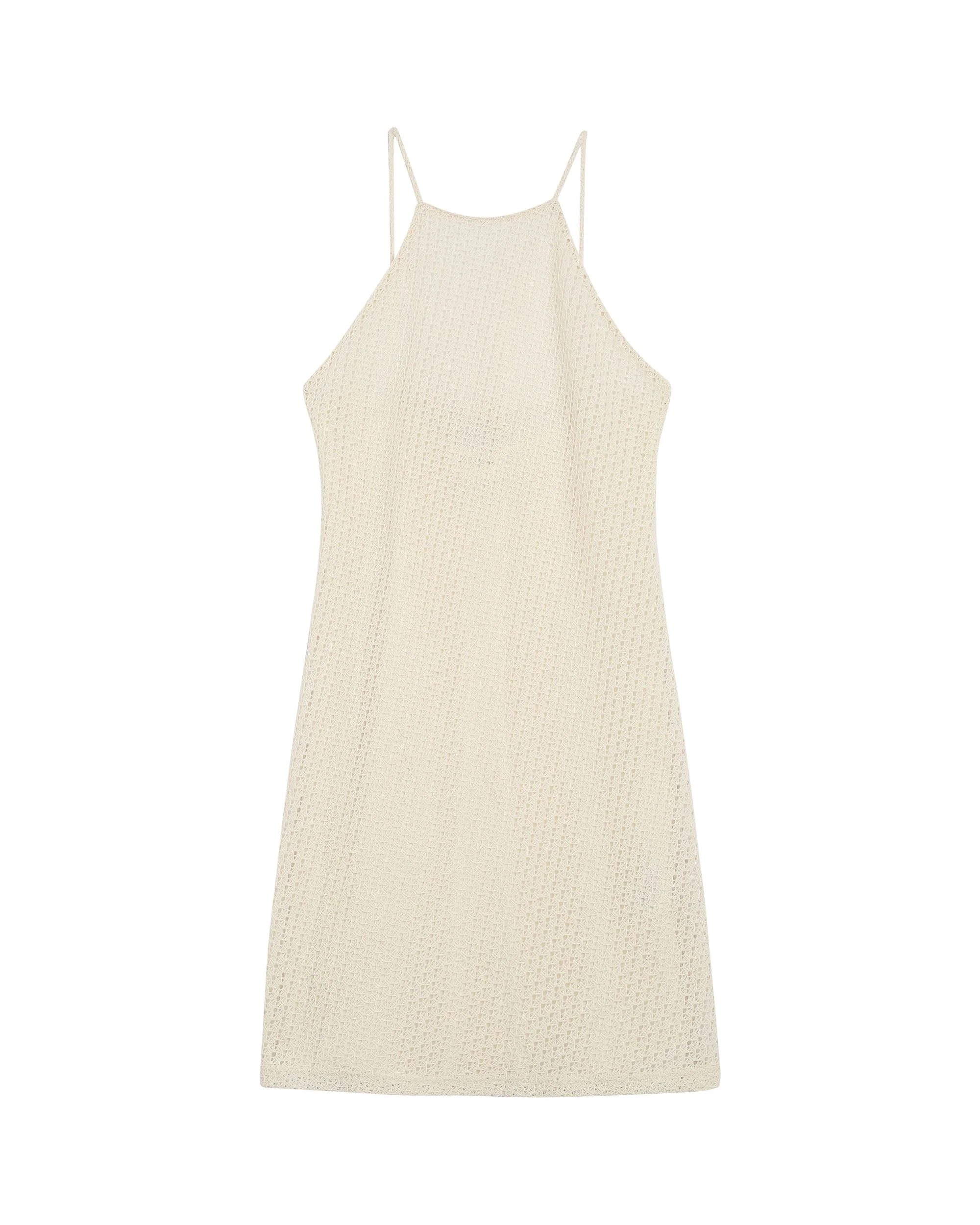 Robe Courte Romantique - Ecru - Image 6