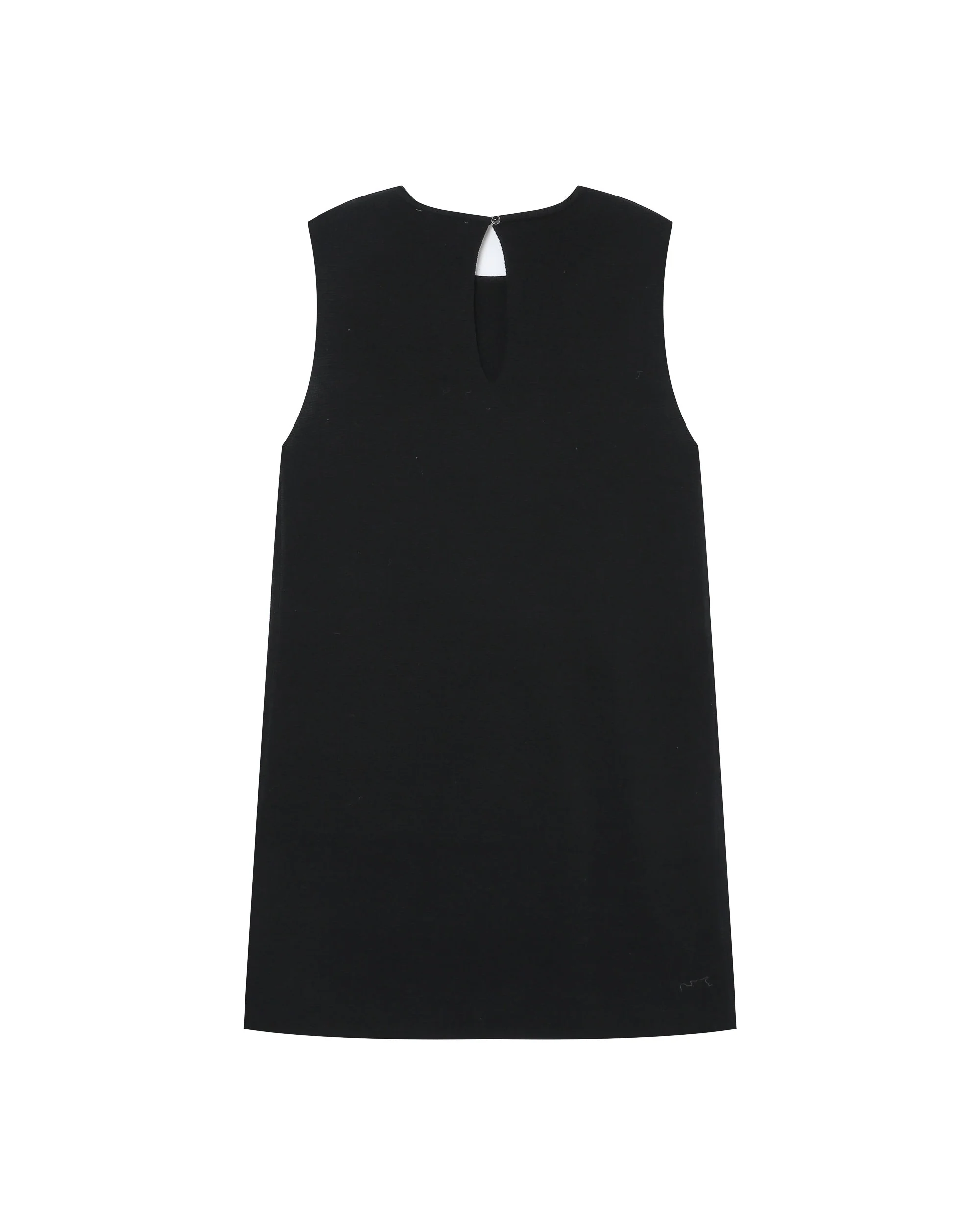 Robe Courte Tailoring Noir Sarah - Image 8