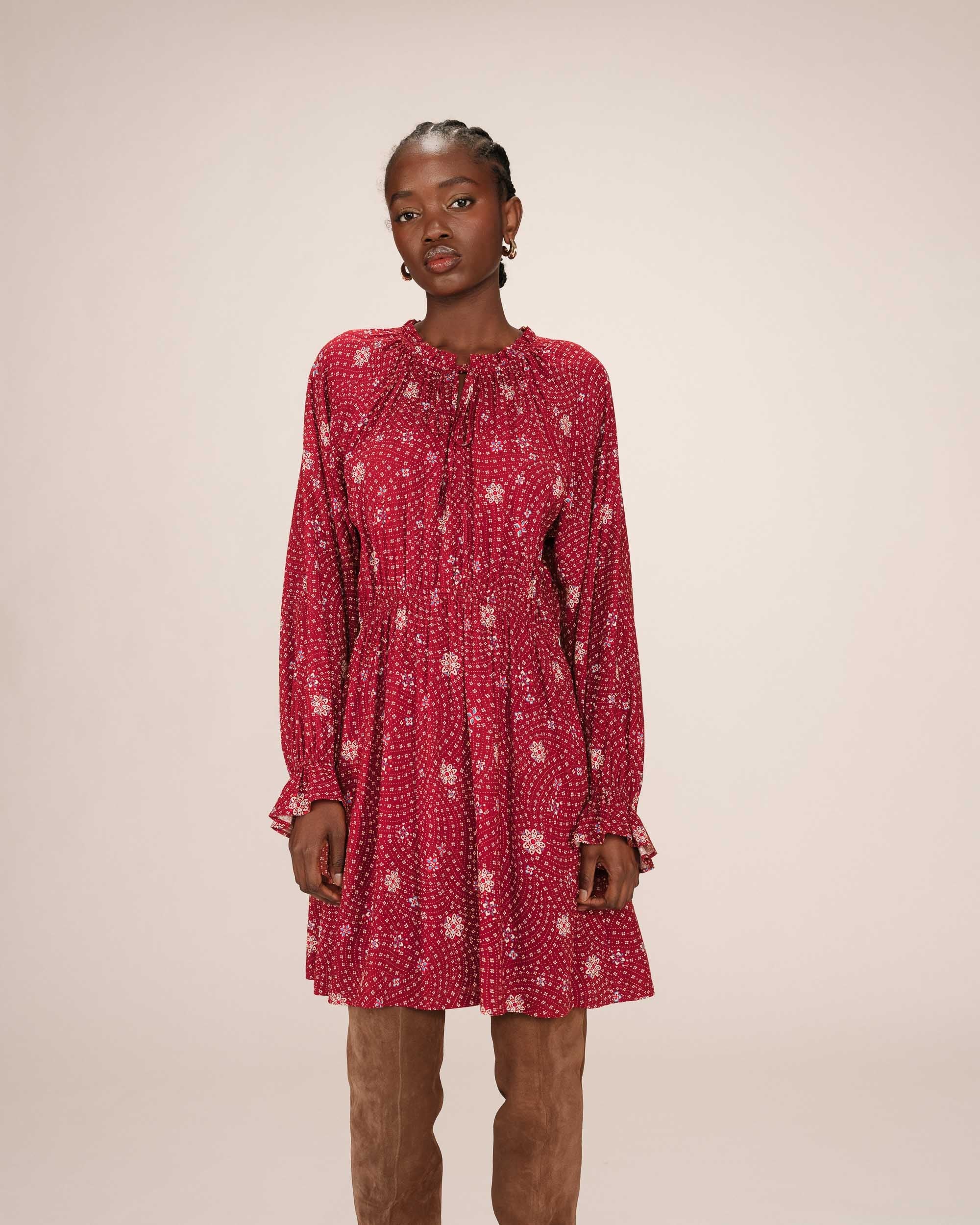 Robe Courte Terracotta Sentimentale - Image 3