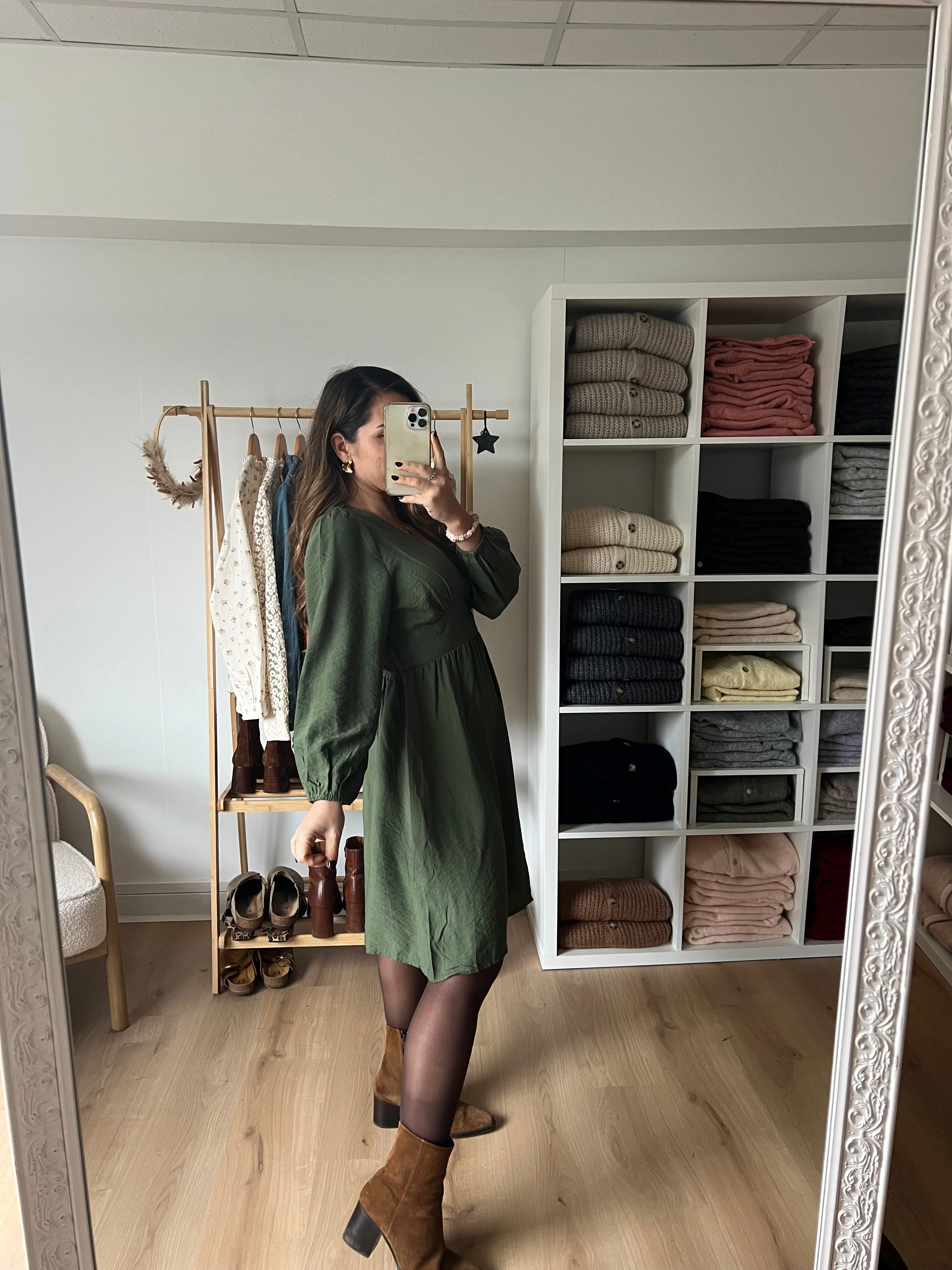 Robe Elena Kaki - Image 5