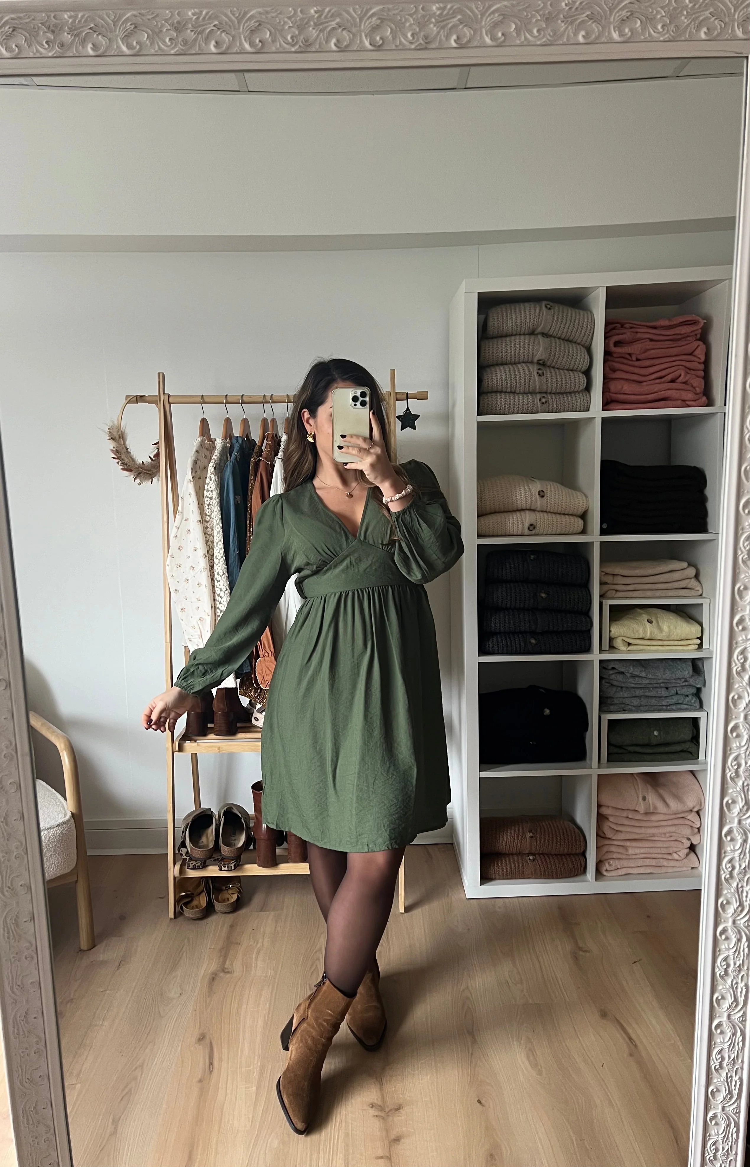 Robe Elena Kaki - Image 6