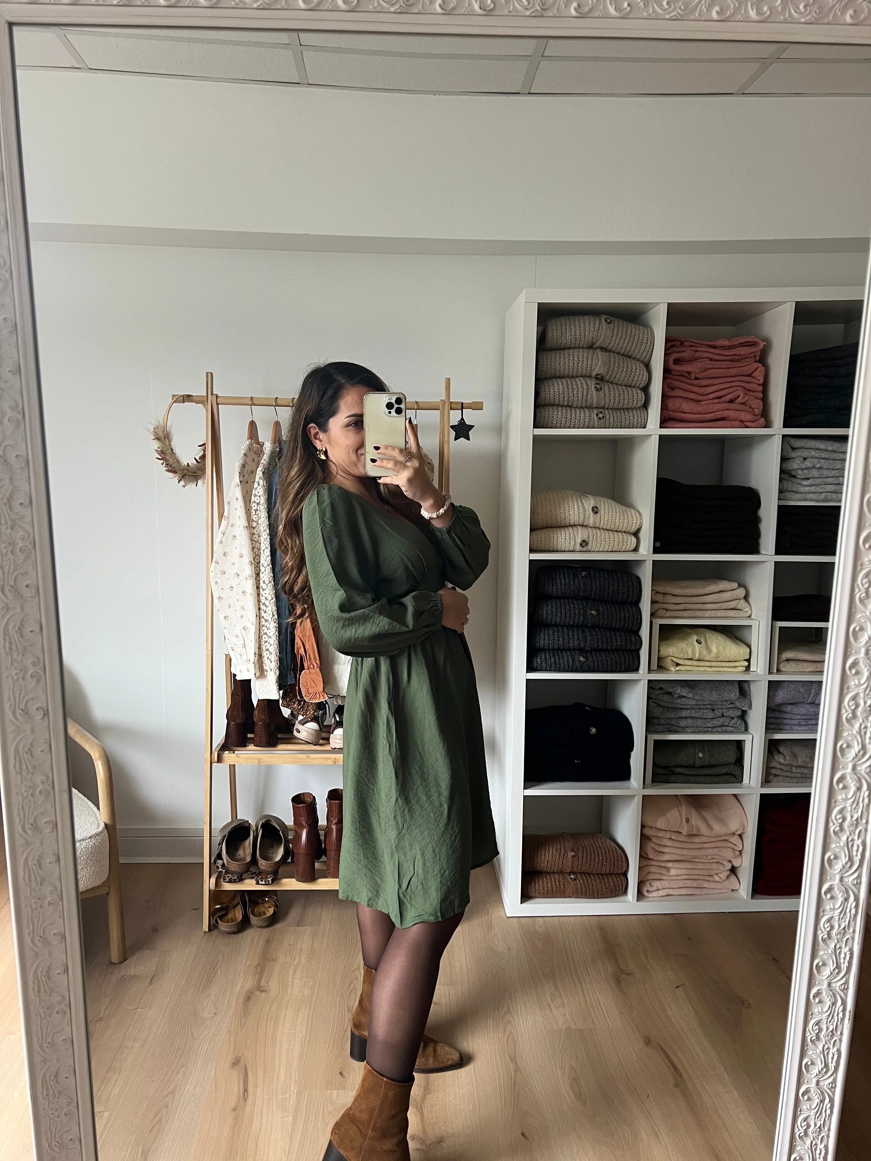 Robe Elena Kaki - Image 7