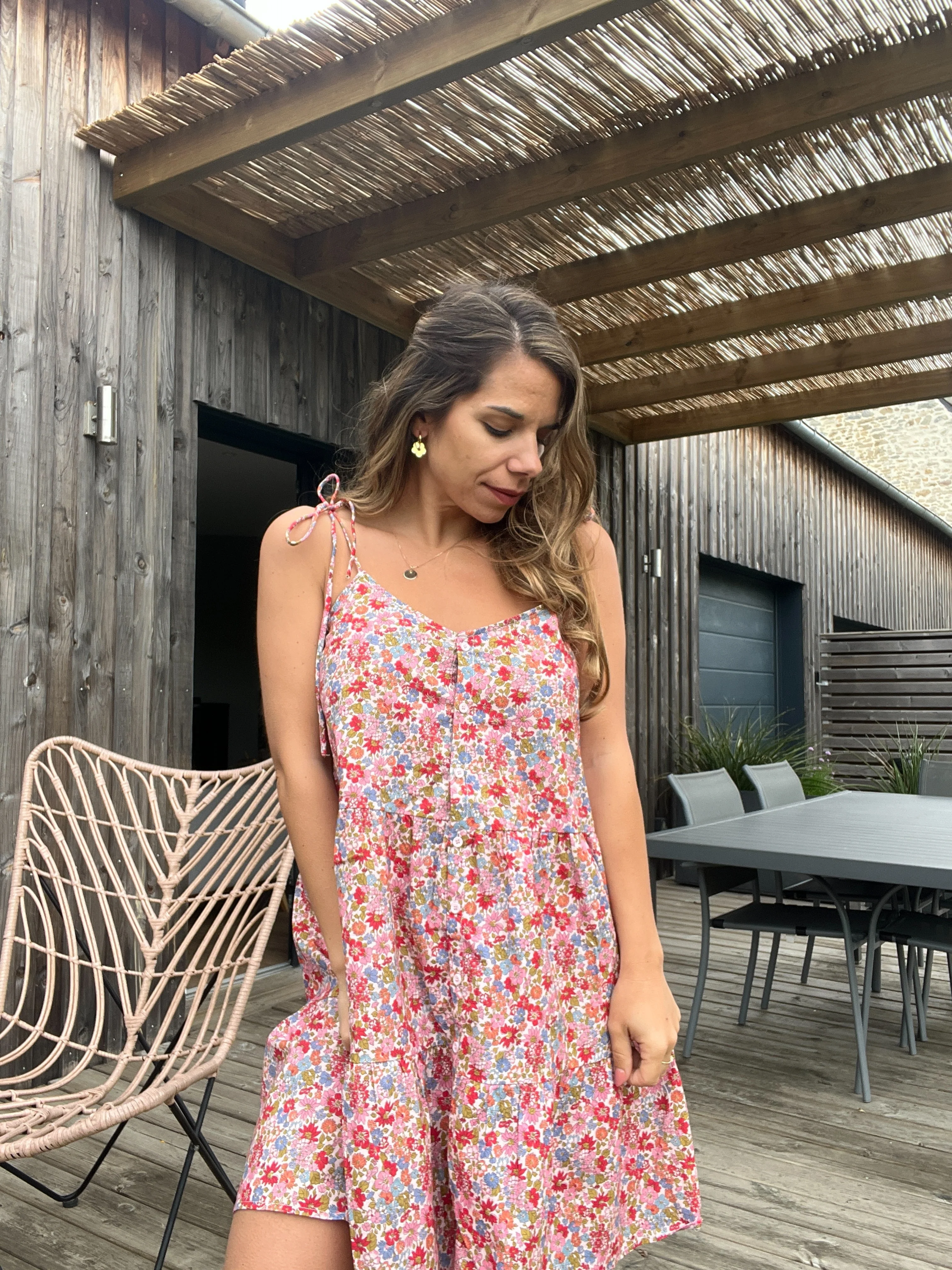 Robe Fleurie Ava - Image 11