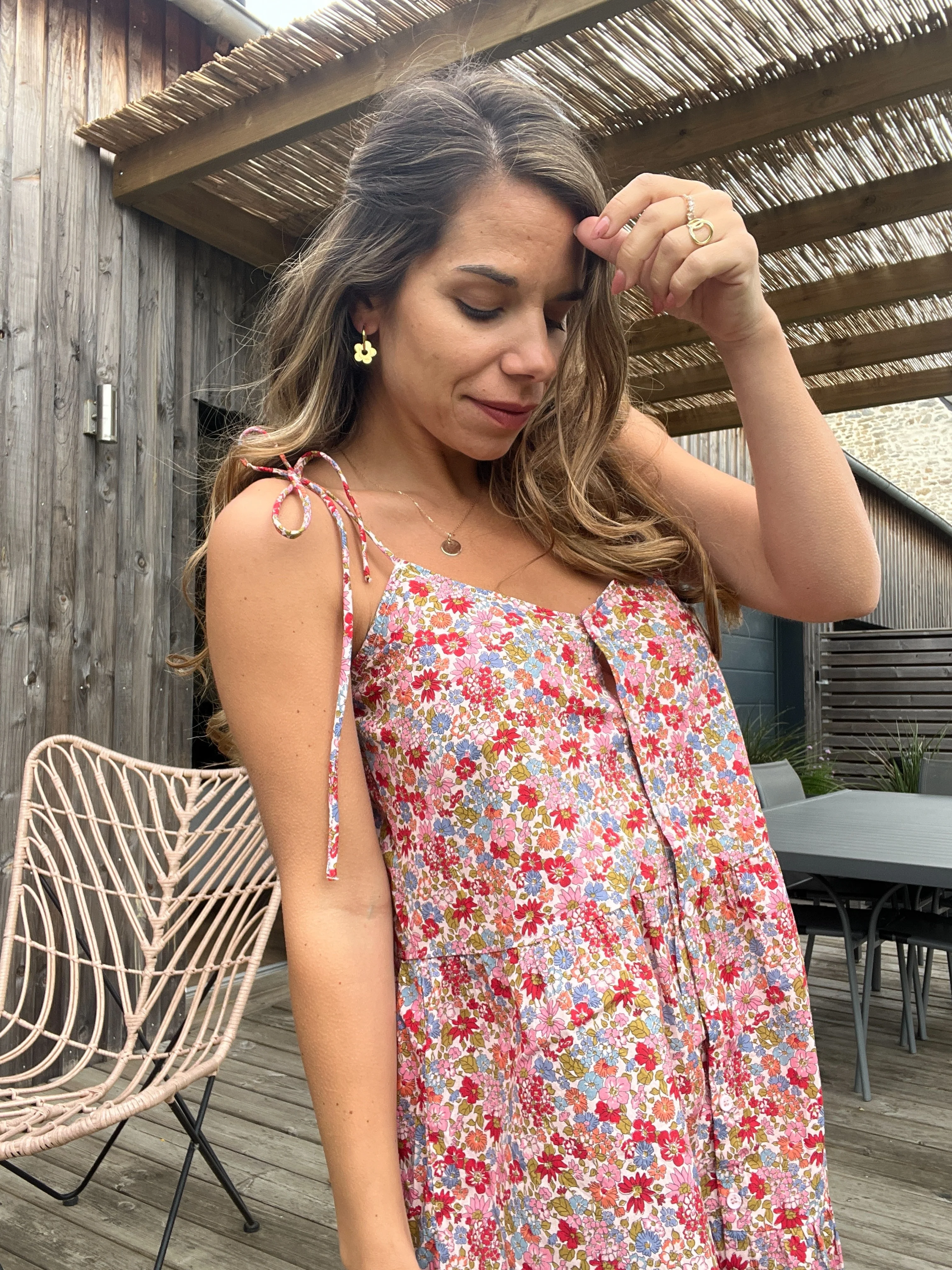 Robe Fleurie Ava - Image 3