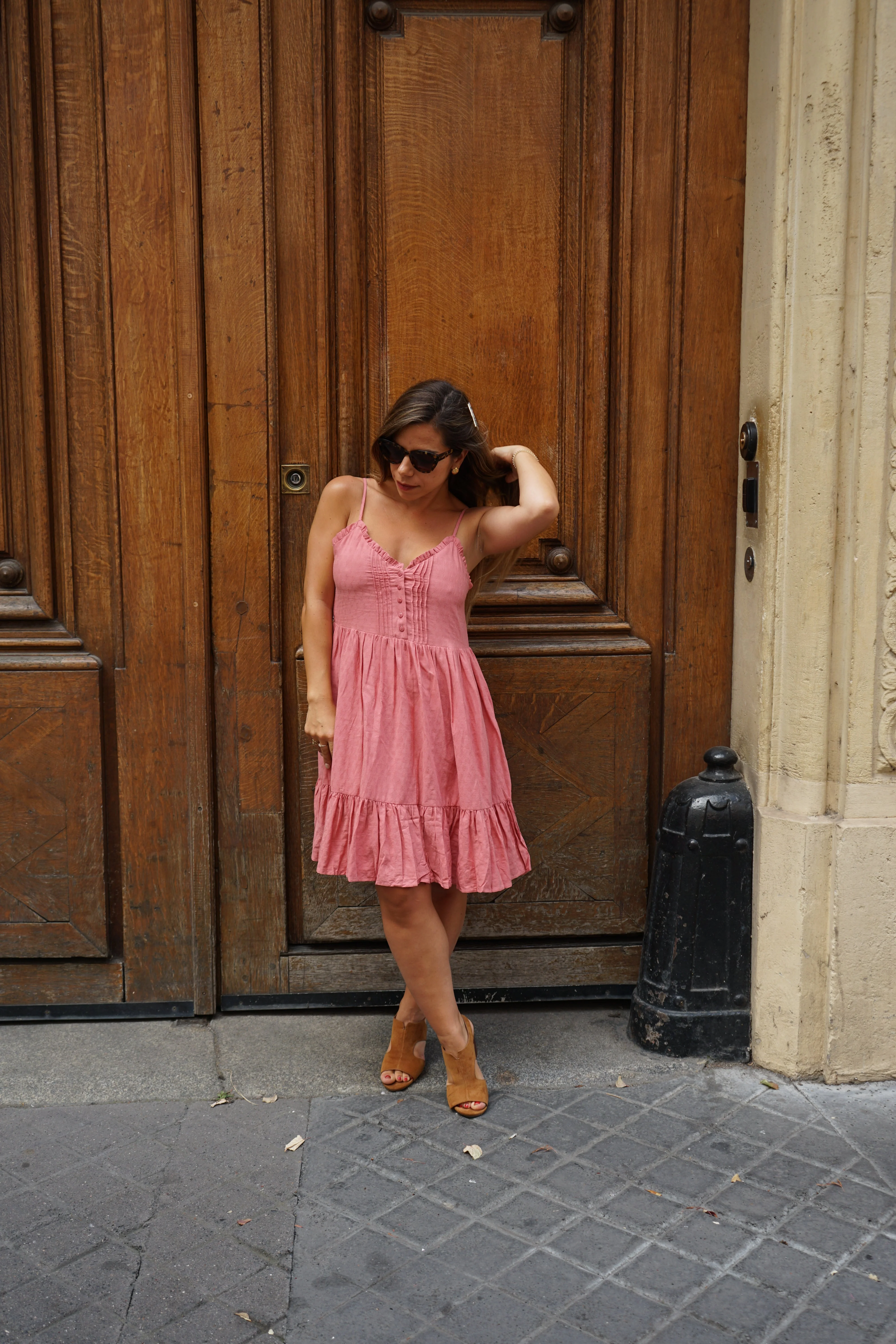 Robe Léonie Bois De - Rose - Image 2
