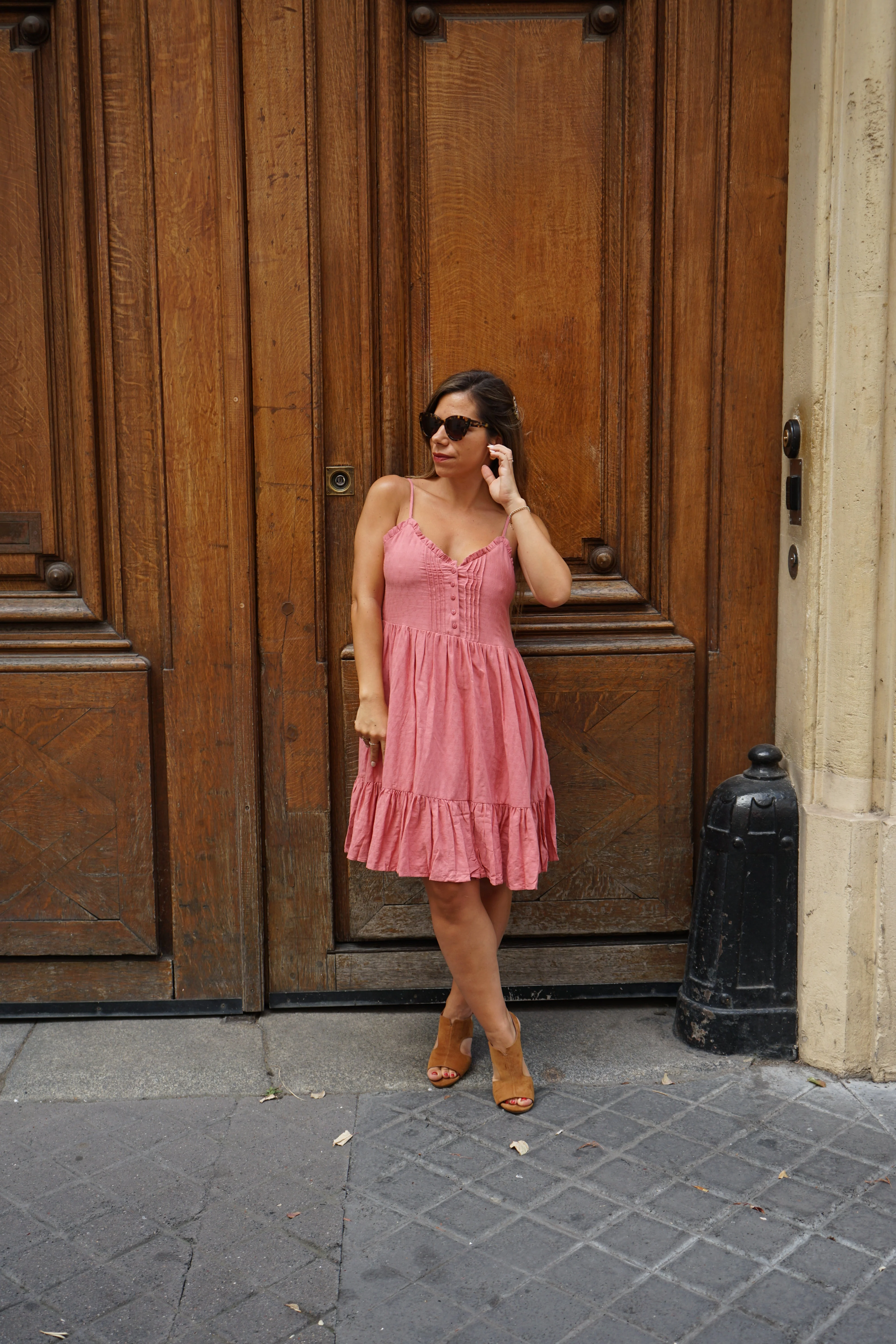 Robe Léonie Bois De - Rose - Image 8