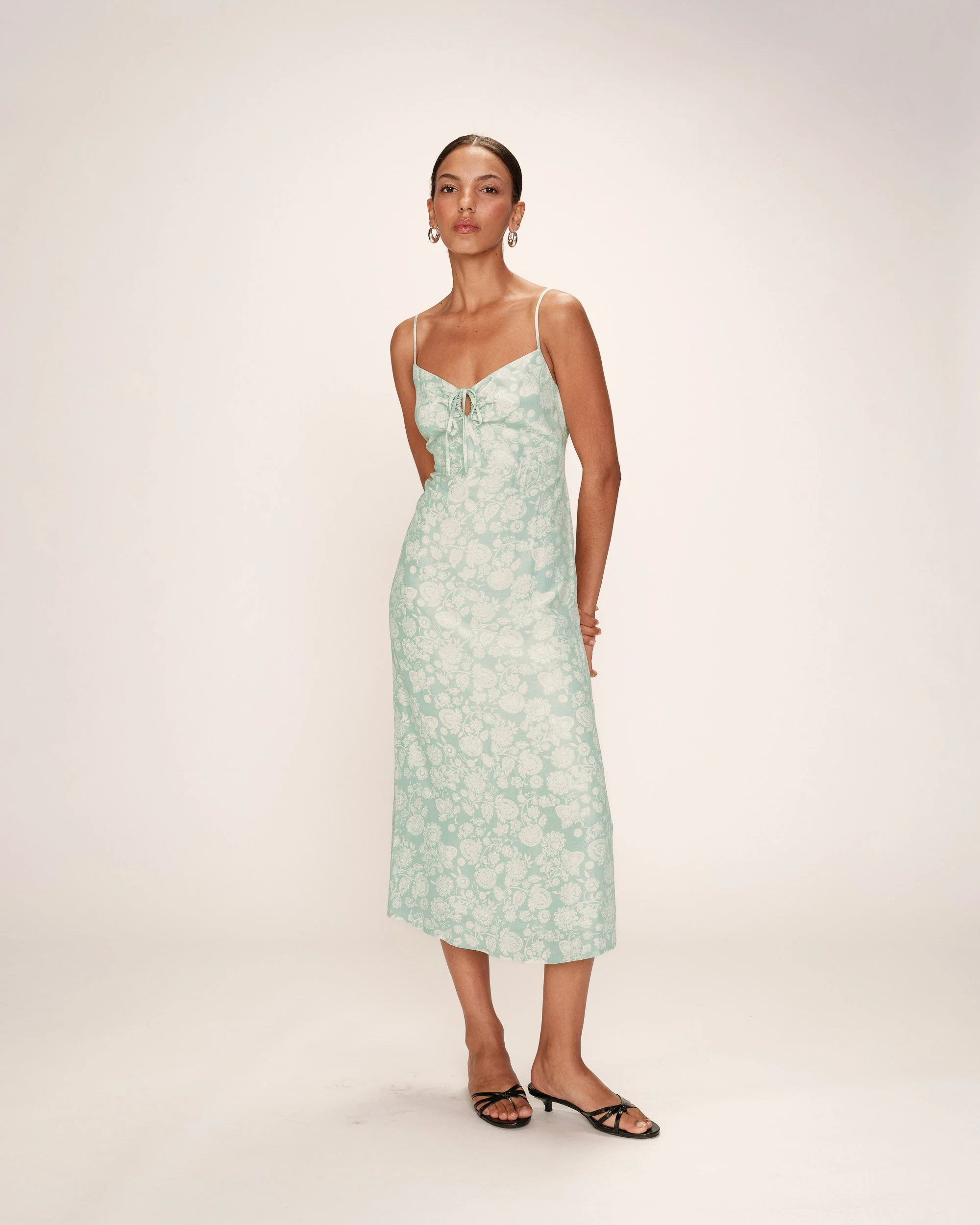Robe Longue Retina - Vert - Image 4