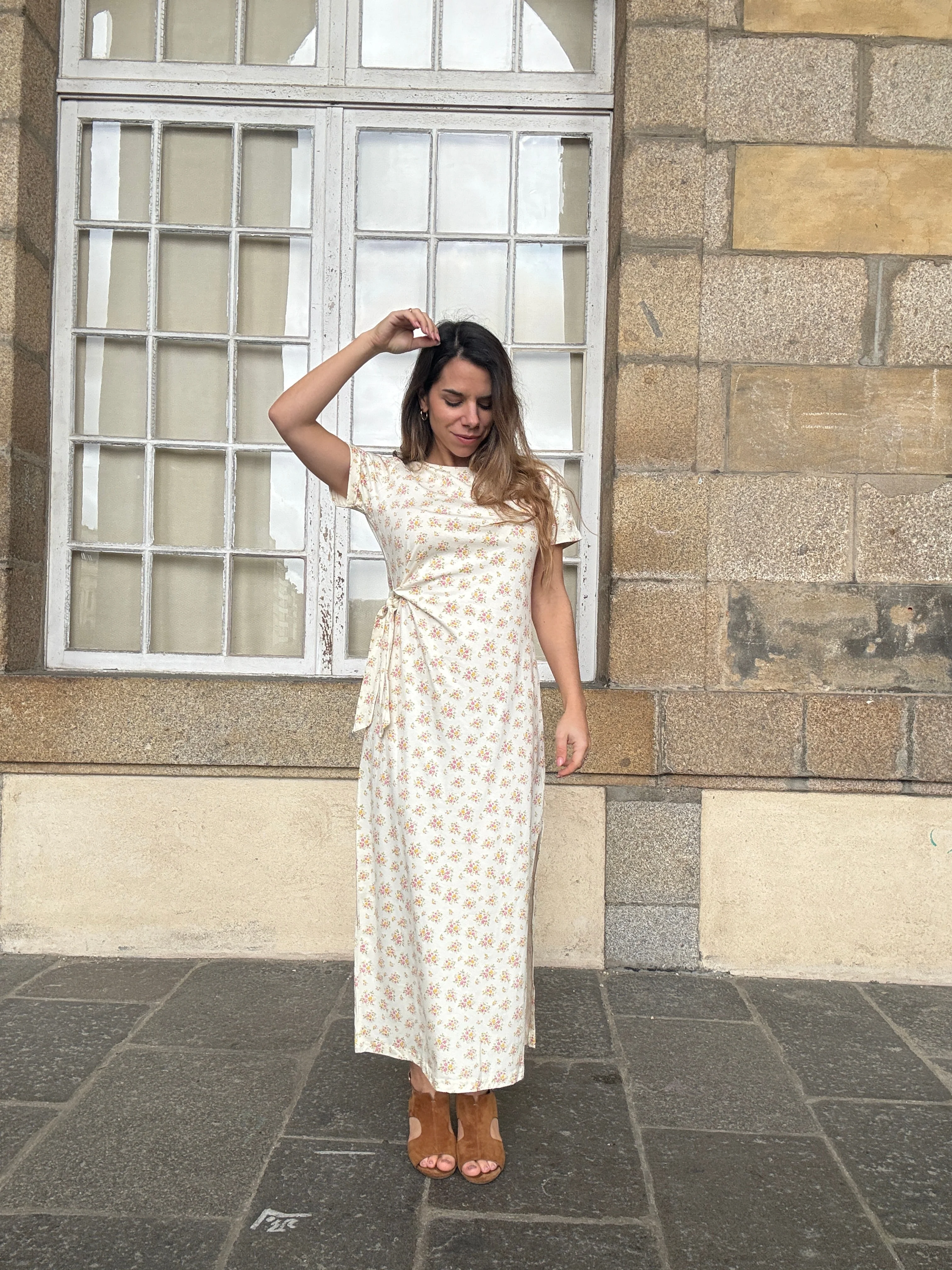 Robe Longue À Noeud Lucia - Image 9