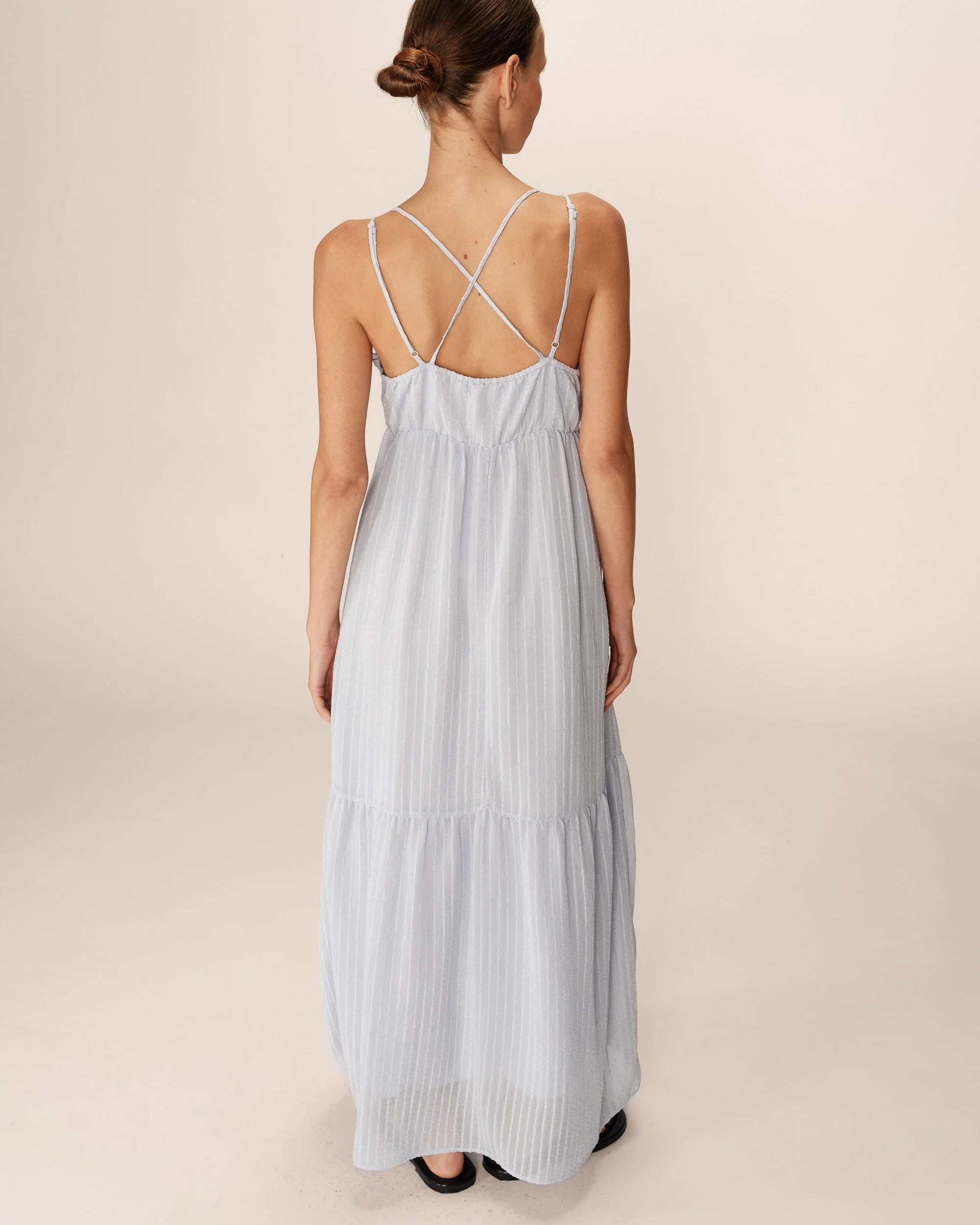 Robe Longue Pretty - Bleu - Image 5