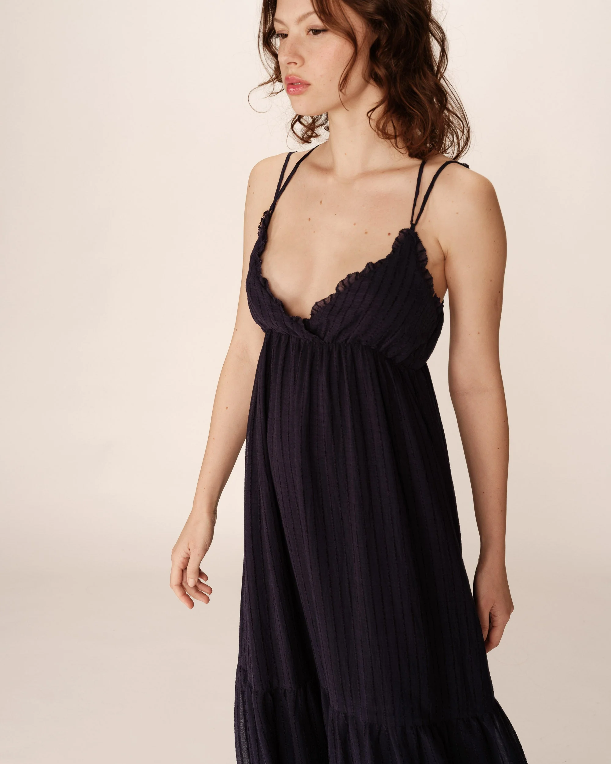 Robe Longue Pretty - Marine - Image 4