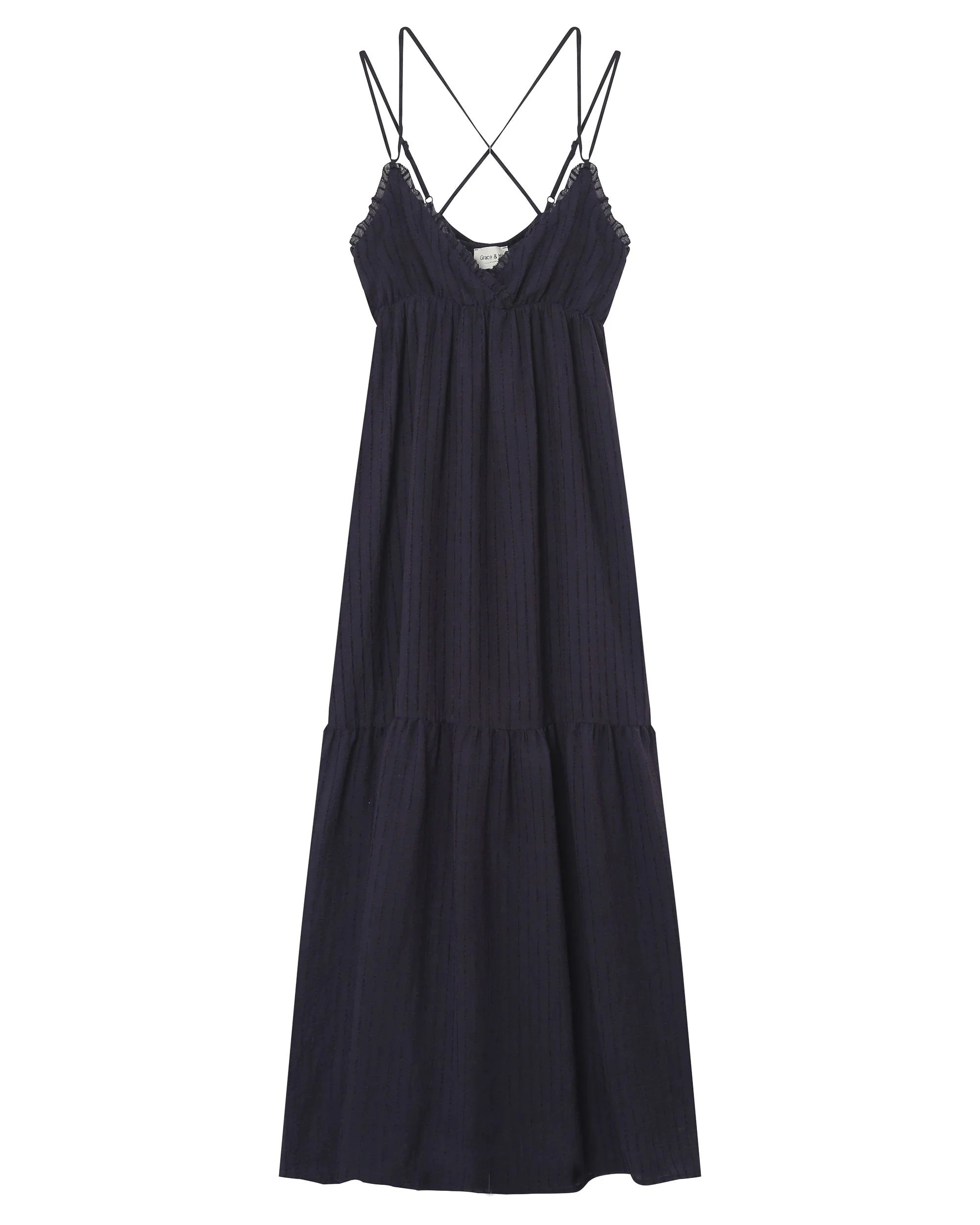Robe Longue Pretty - Marine - Image 6